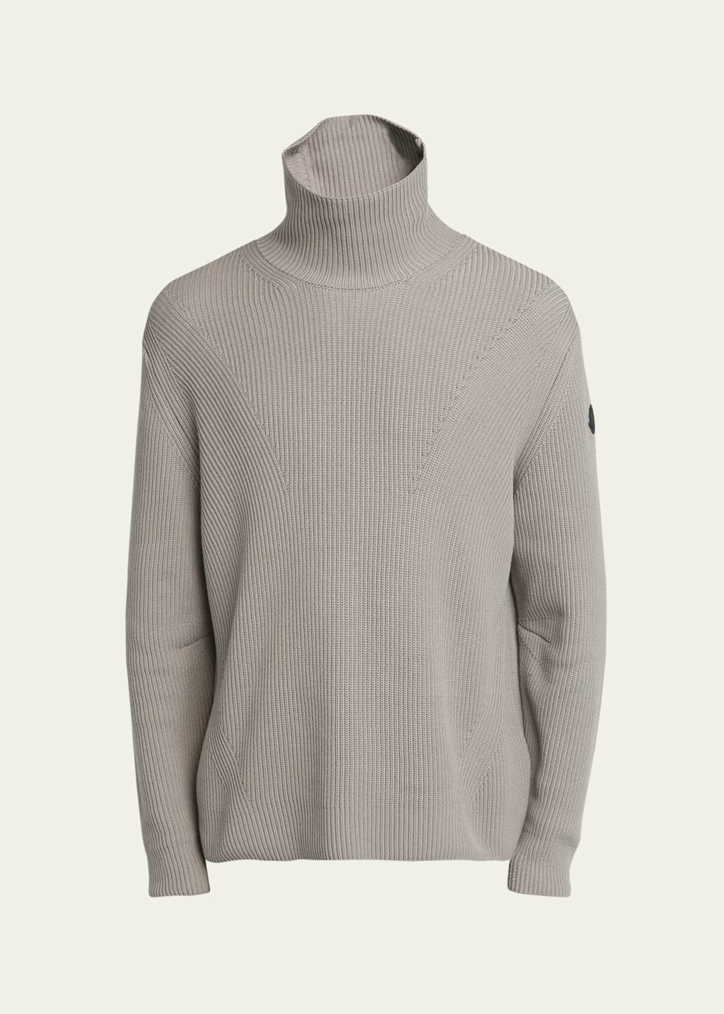 Moncler Men's Cotton Turtleneck Sweater Image 1 of 5