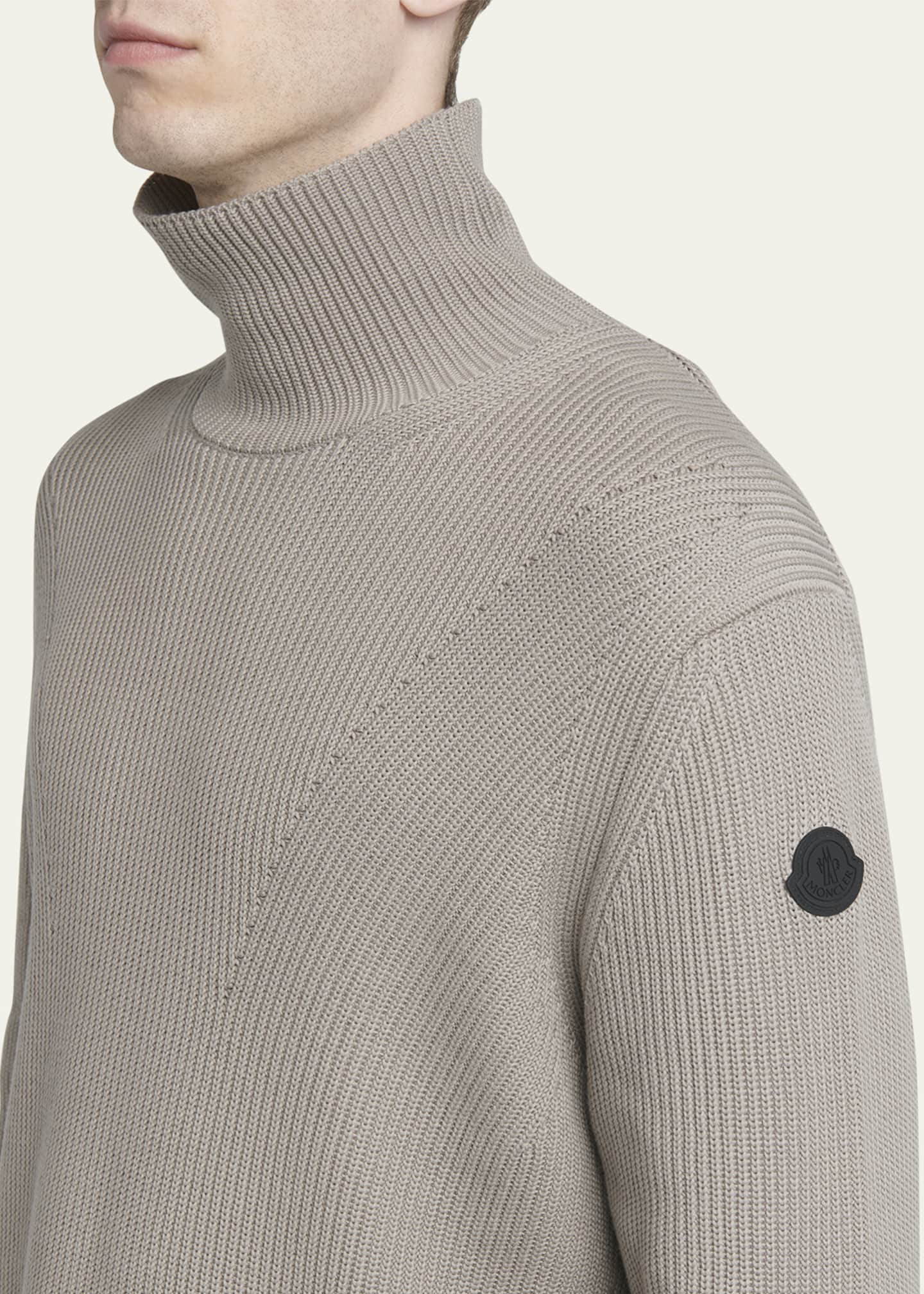 Moncler Men's Cotton Turtleneck Sweater Image 5 of 5