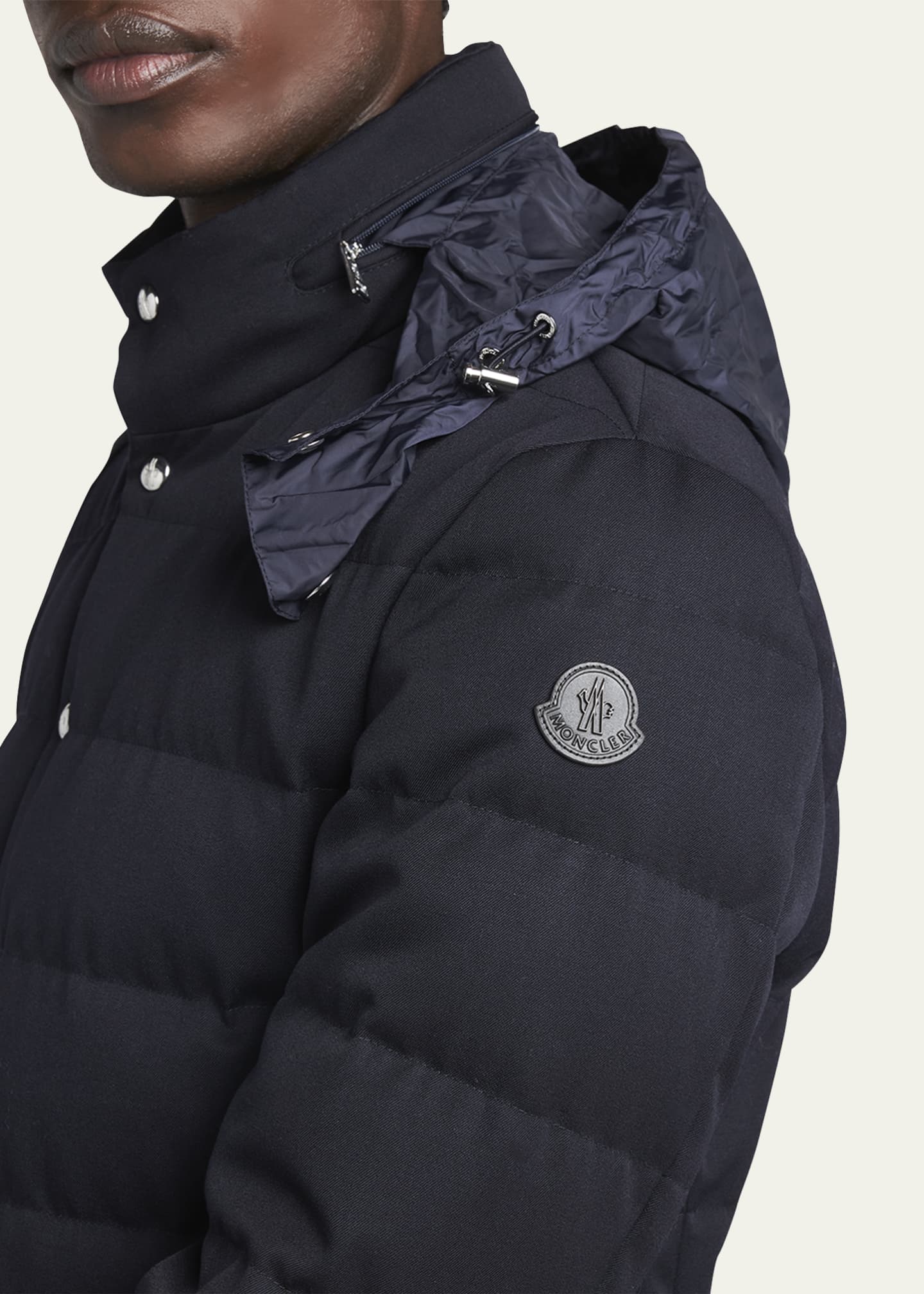 Moncler Men's Bess Down Blazer Jacket Image 5 of 5