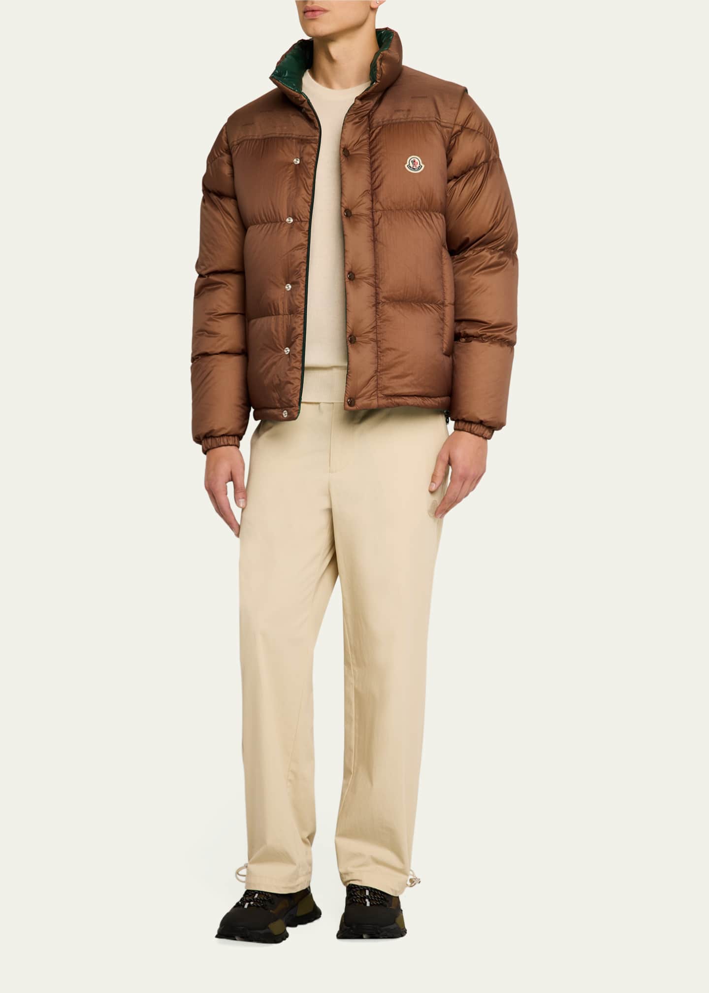 Moncler Men's Verone 4-in-1 Down Jacket Image 2 of 5