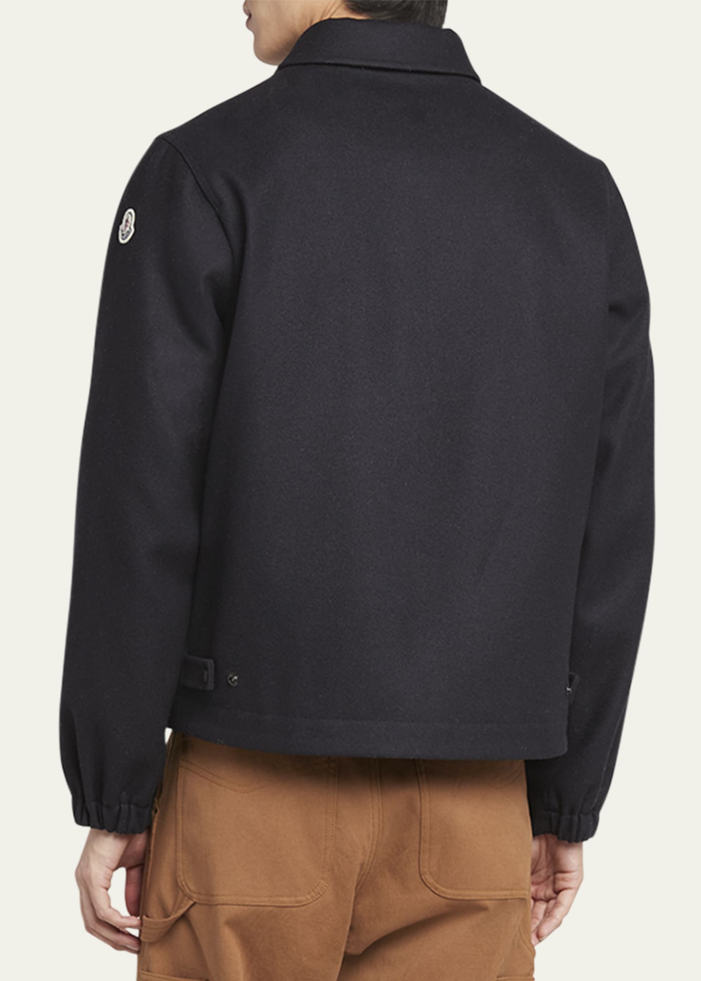 Moncler Men's Fredarola Wool Overshirt Image 3 of 5