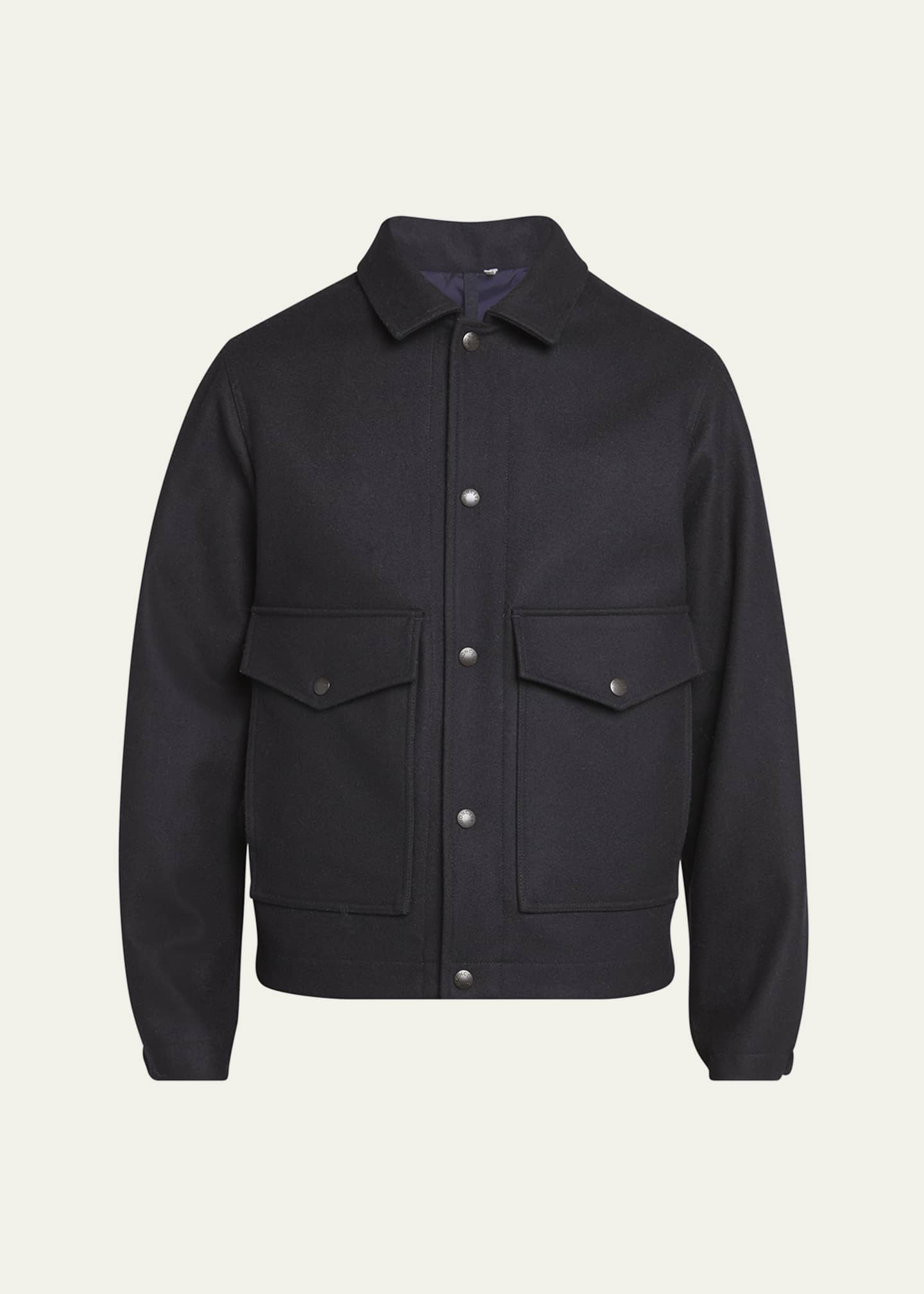 Moncler Men's Fredarola Wool Overshirt Image 1 of 5