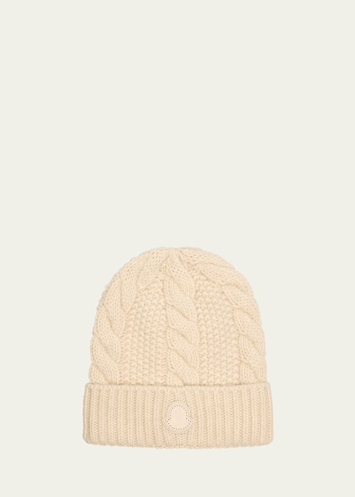 Moncler Men's Chunky Wool-Cashmere Beanie