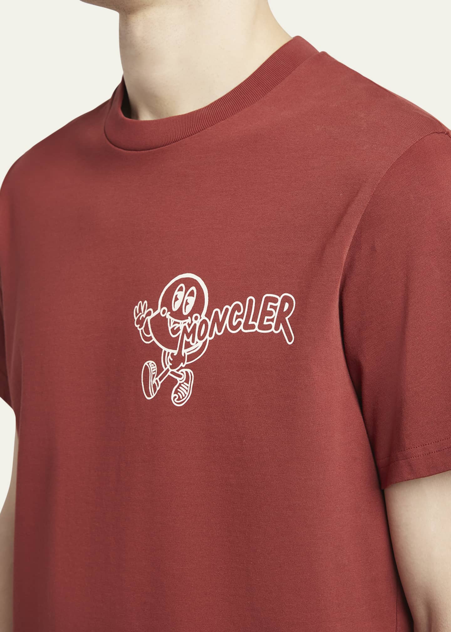 Moncler Men's Heavyweight Graphic T-Shirt Image 5 of 5