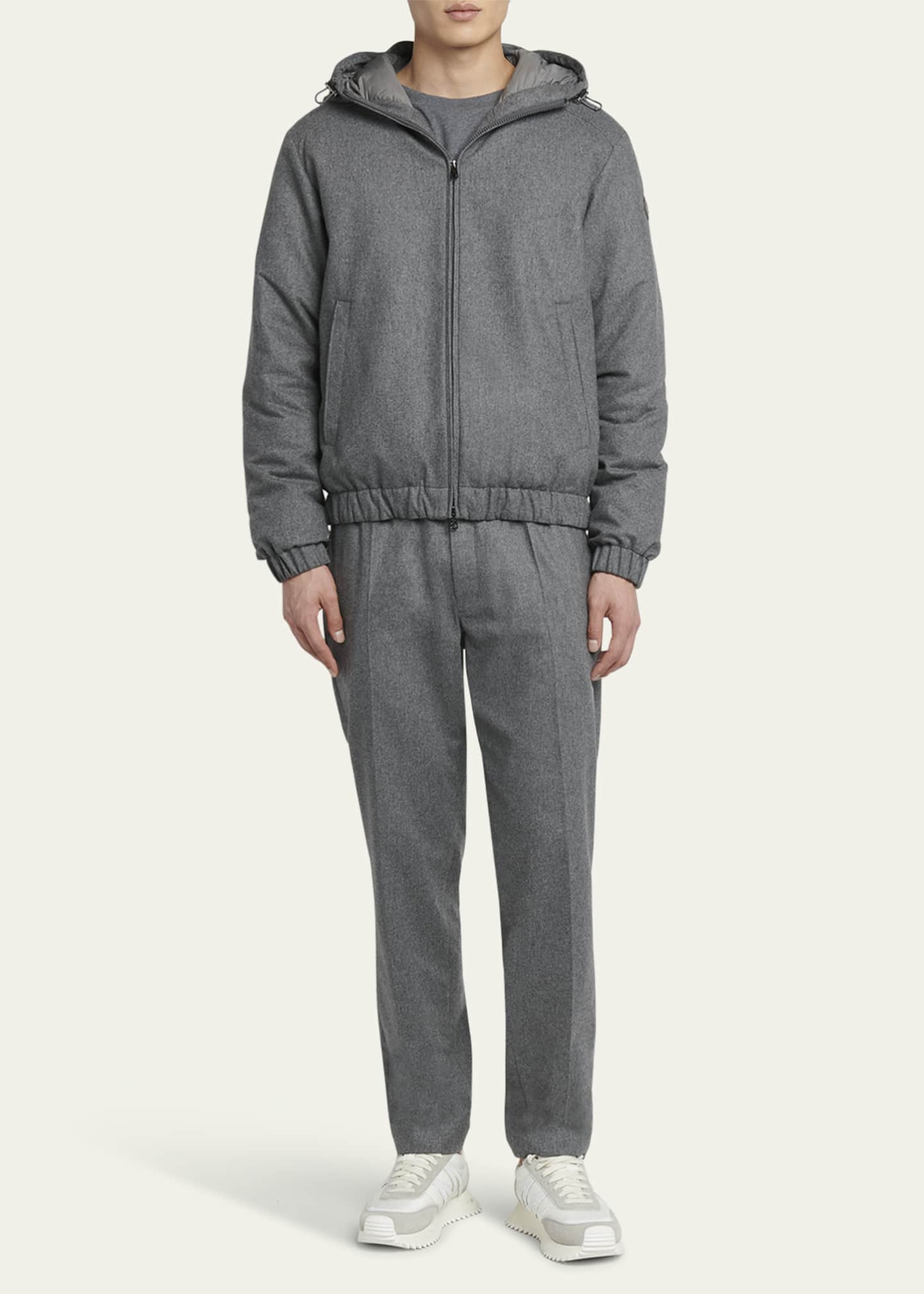 Moncler Men's Torrani Cashmere Down Jacket Image 2 of 5