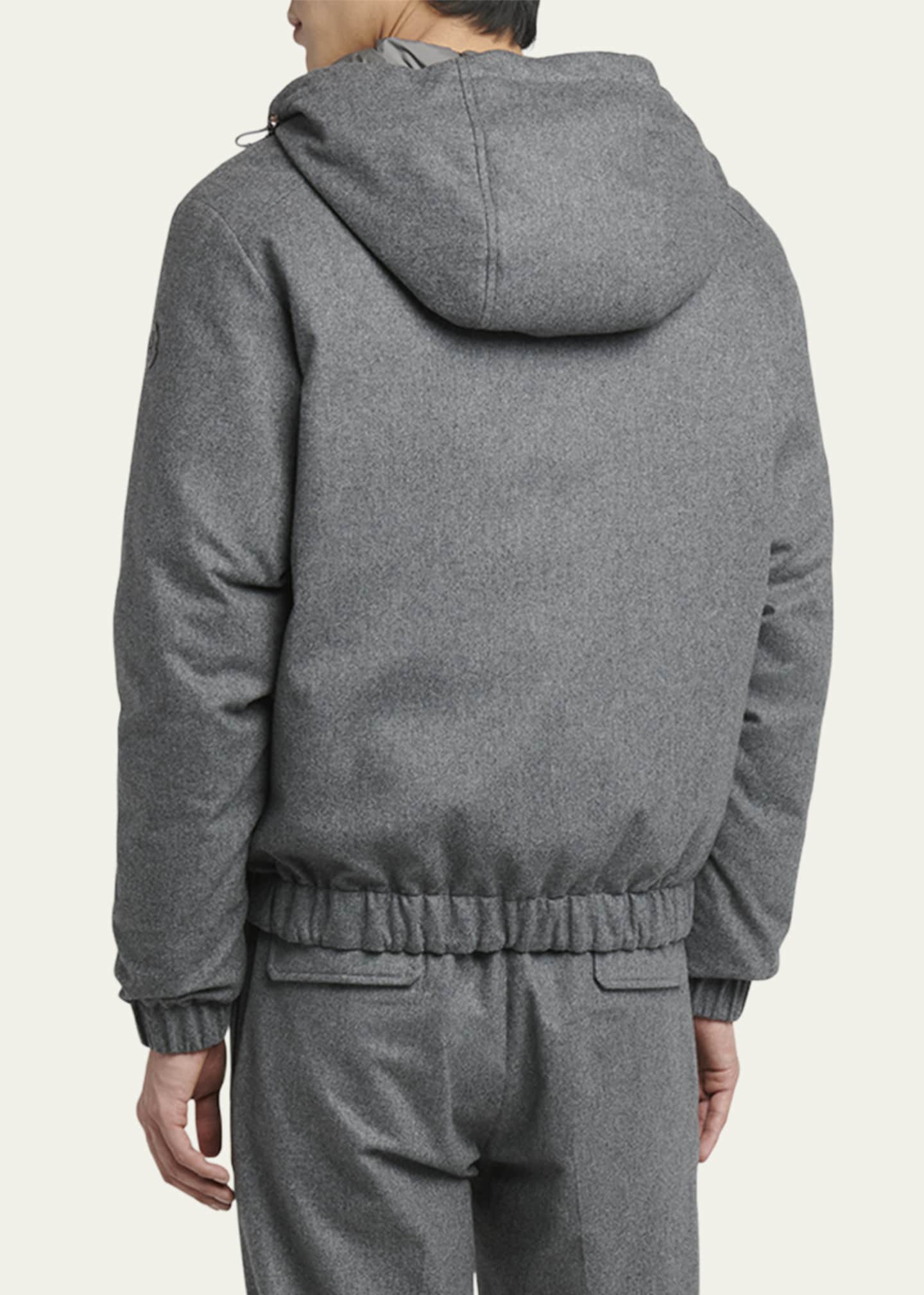 Moncler Men's Torrani Cashmere Down Jacket Image 3 of 5