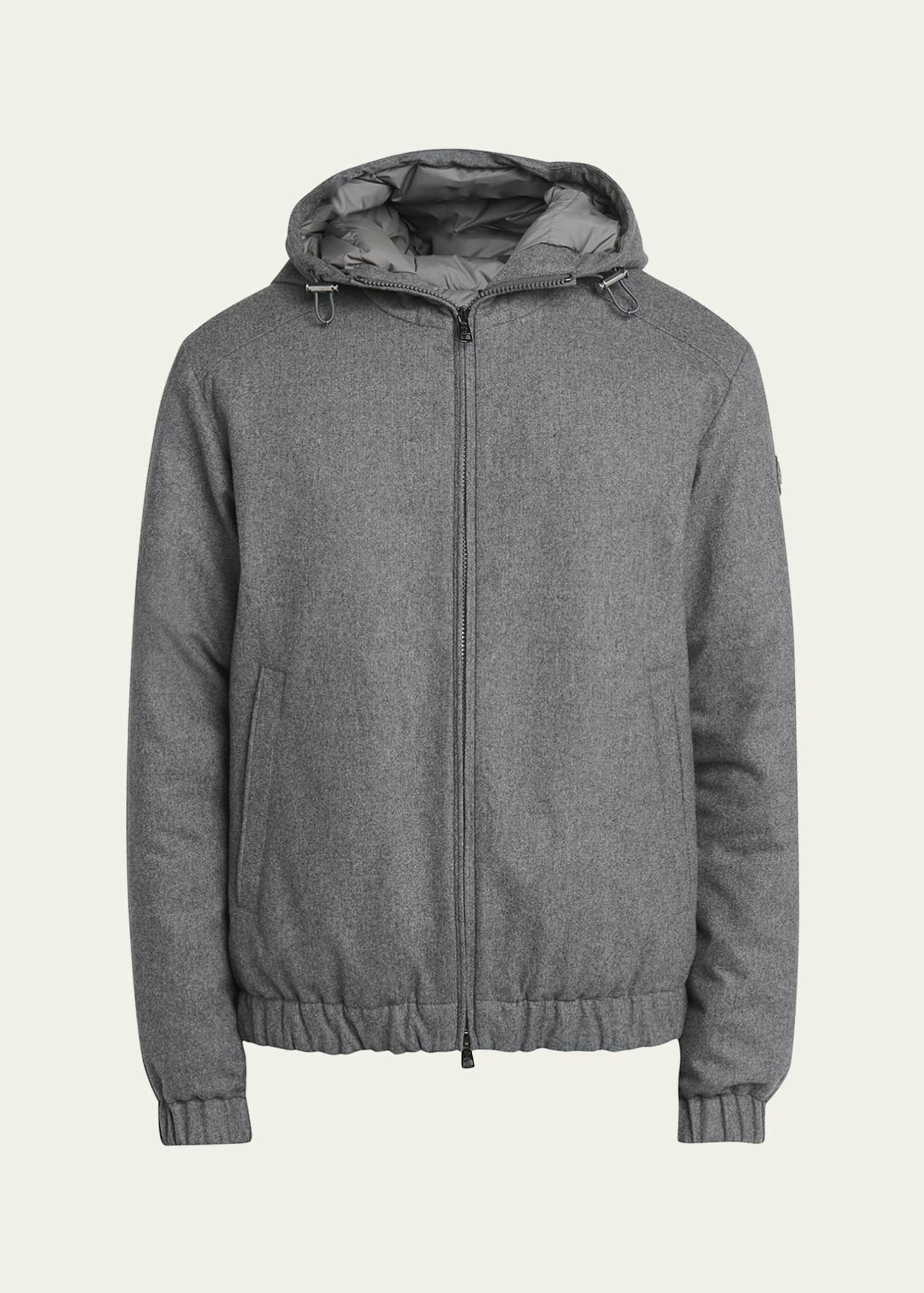 Moncler Men's Torrani Cashmere Down Jacket Image 1 of 5