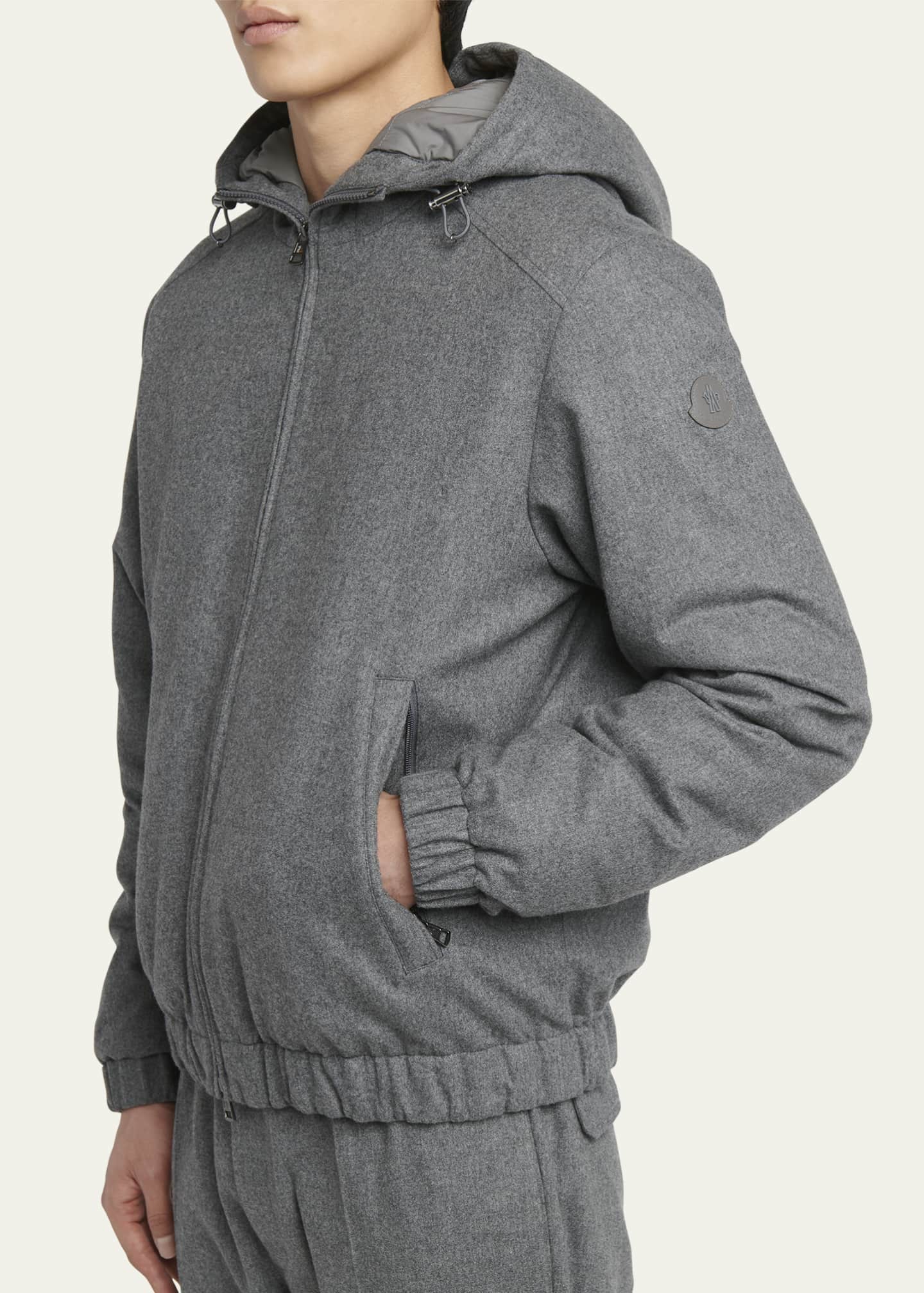 Moncler Men's Torrani Cashmere Down Jacket Image 5 of 5