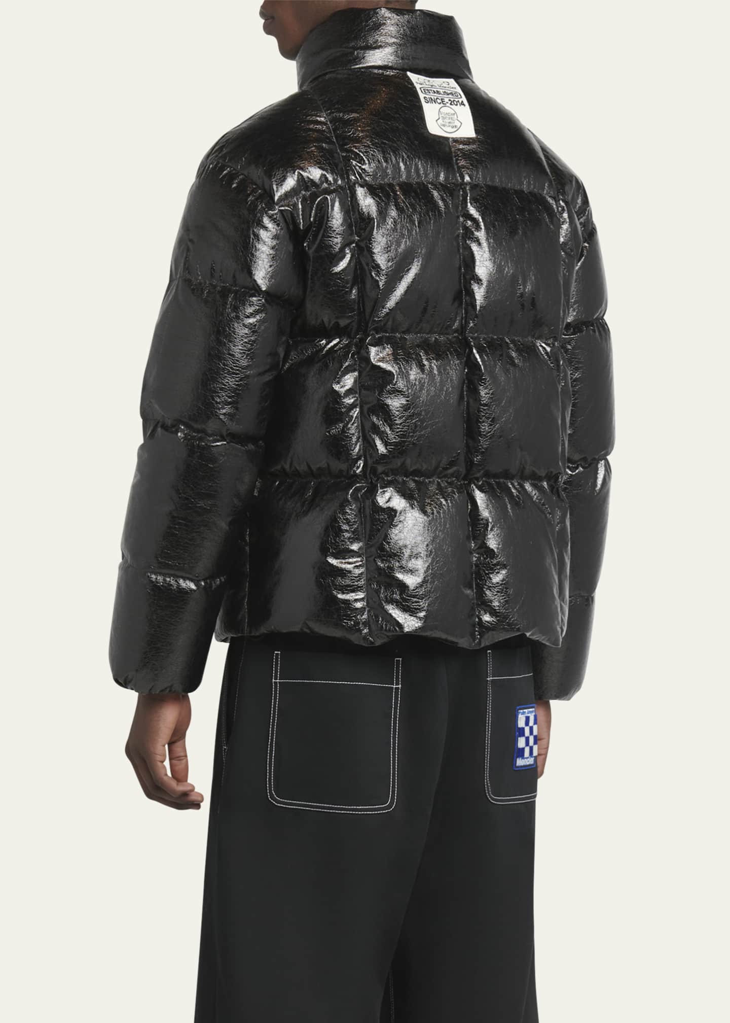 Moncler Genius x Palm Angels Men's Crinkled Down Jacket Image 3 of 5