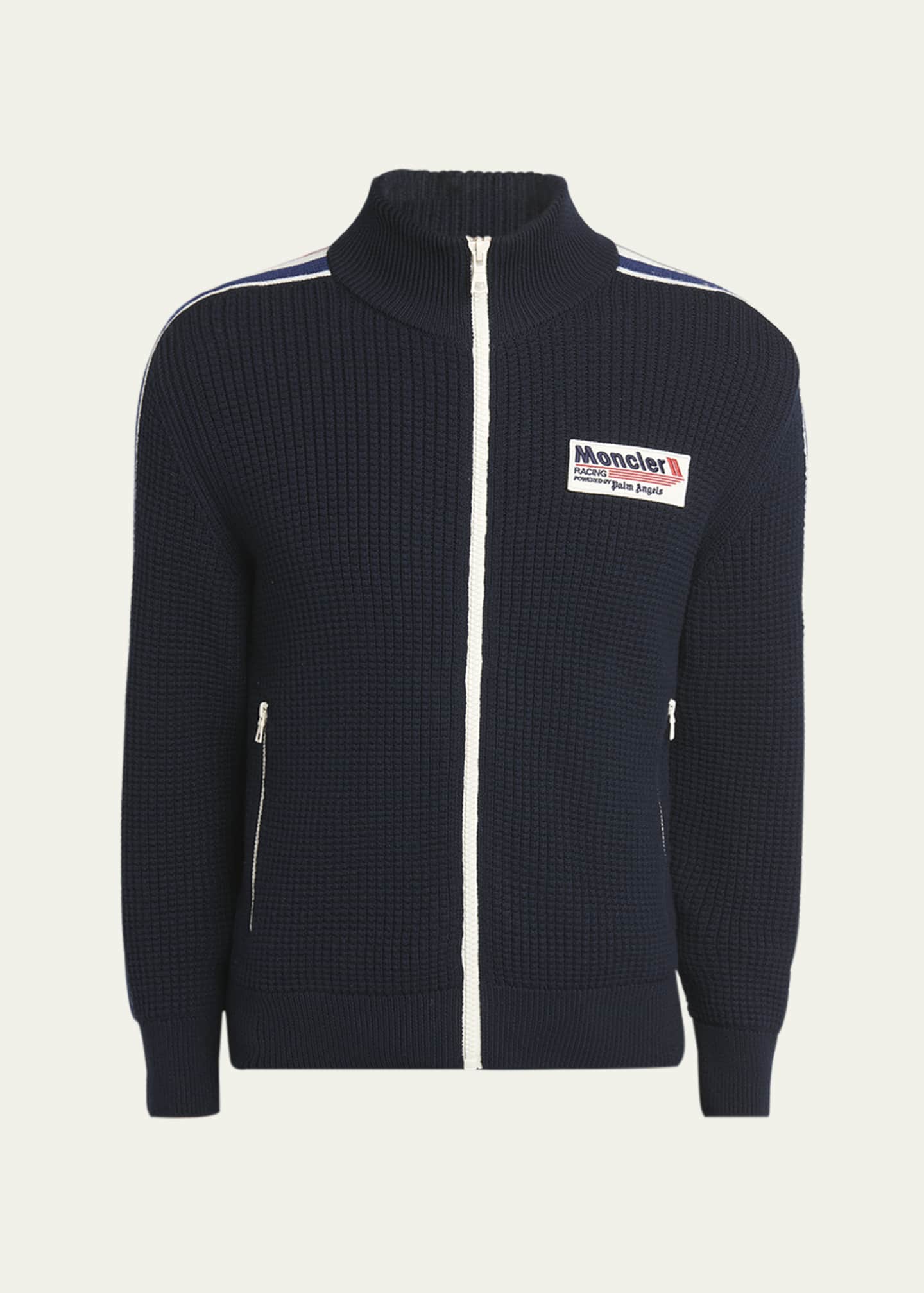 Moncler Genius Moncler x Palm Angels Men's Ribbed Track Jacket Image 1 of 5