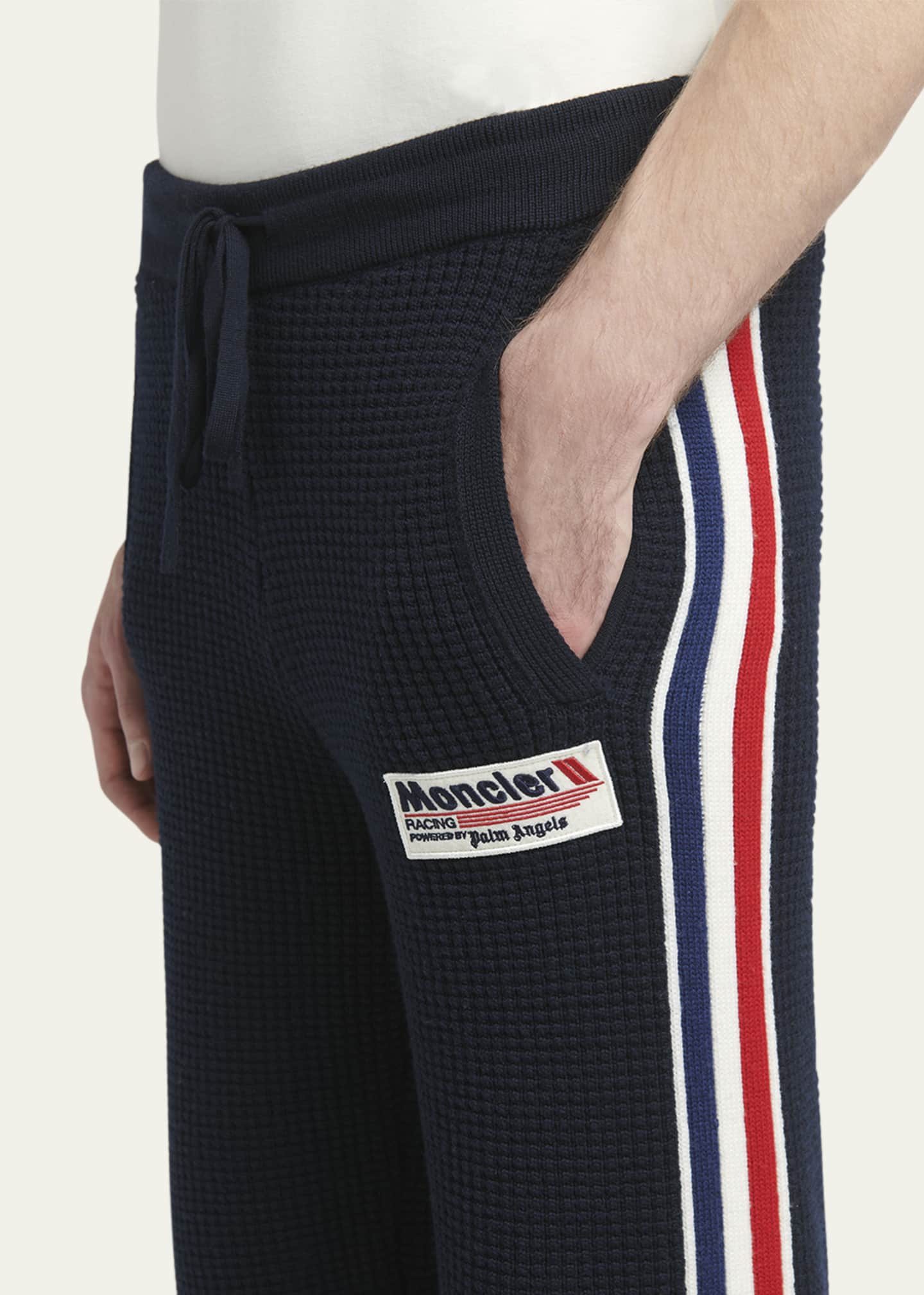 Moncler Genius Moncler x Palm Angels Men's Striped Track Pants Image 5 of 5