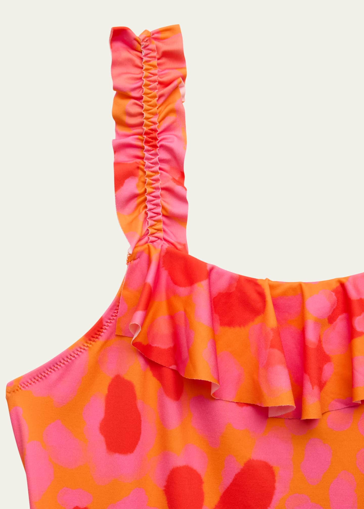 Vilebrequin Girl's One-Piece Leopard-Print Swimsuit, Size 2-14 Image 3 of 3
