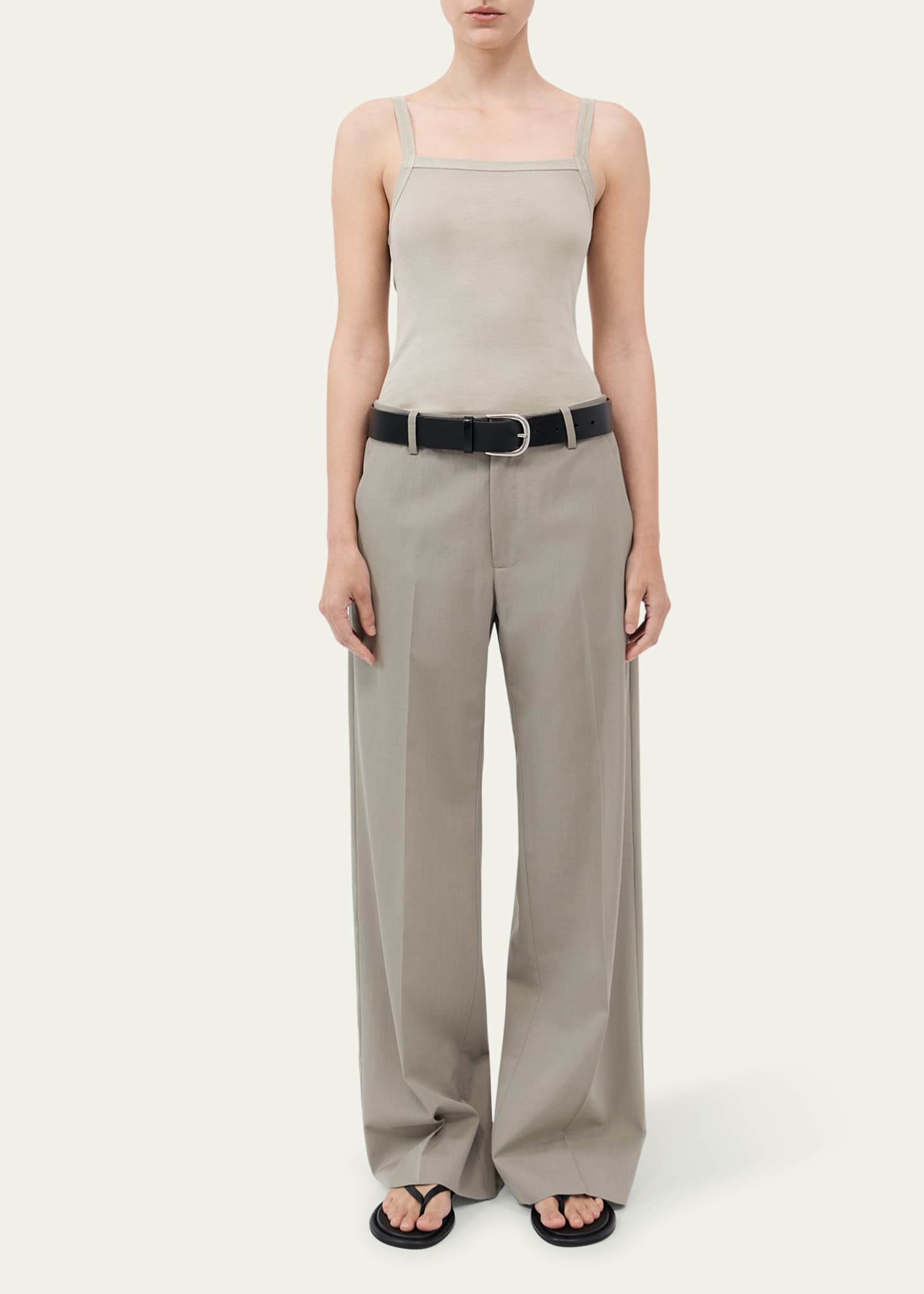 St. Agni Square-Neck Tank Top Image 2 of 4