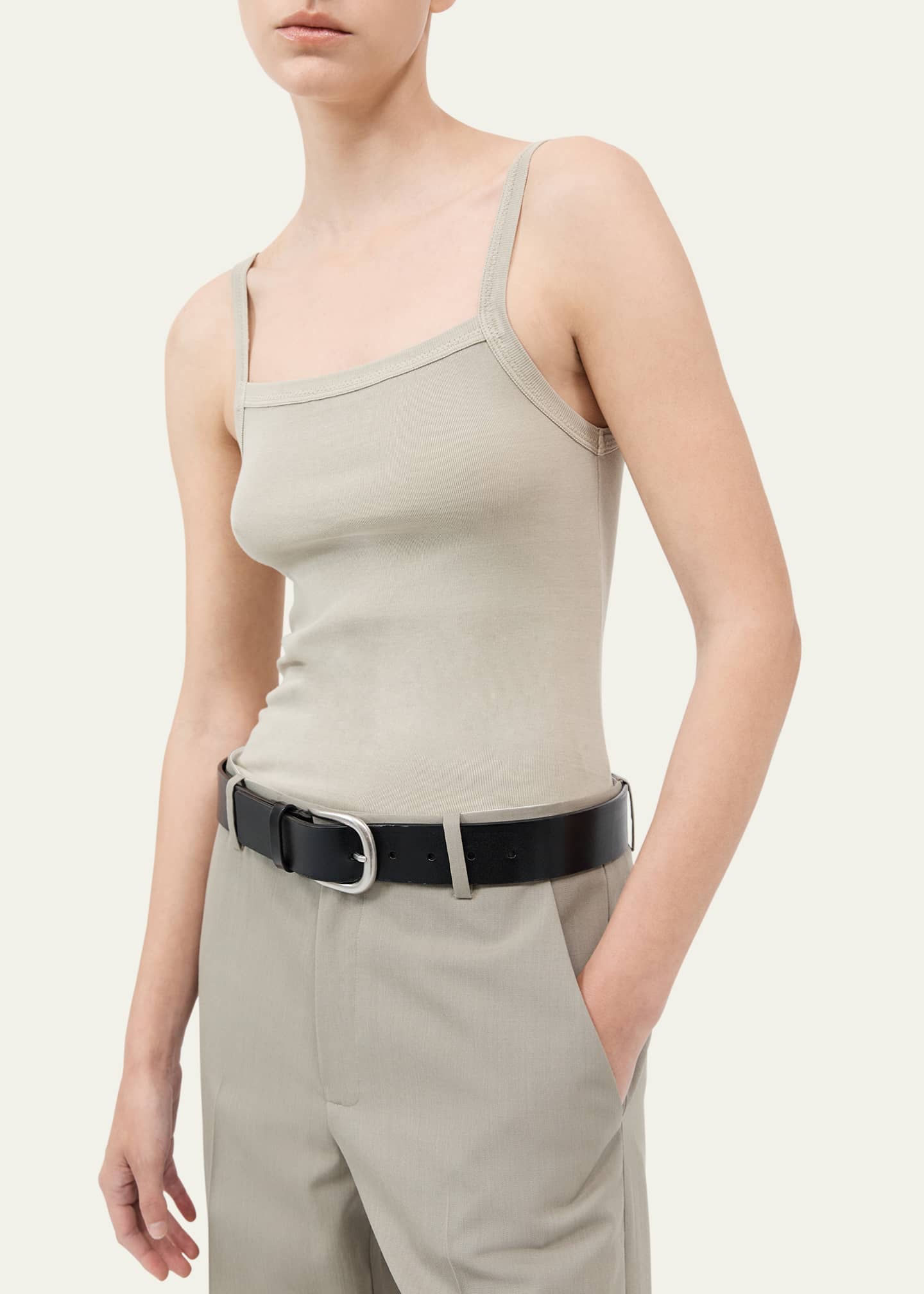 St. Agni Square-Neck Tank Top Image 4 of 4