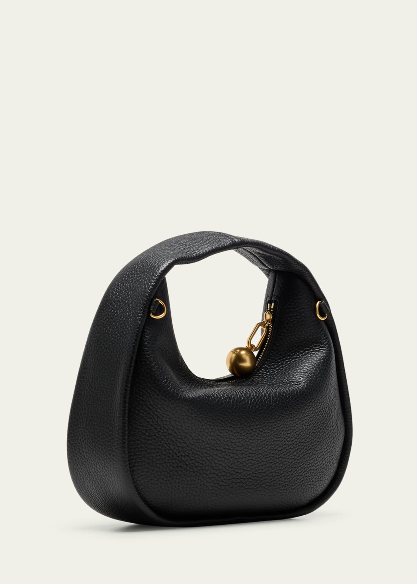 Oroton Clara Mini Zip Leather Top-Handle Bag Image 3 of 5