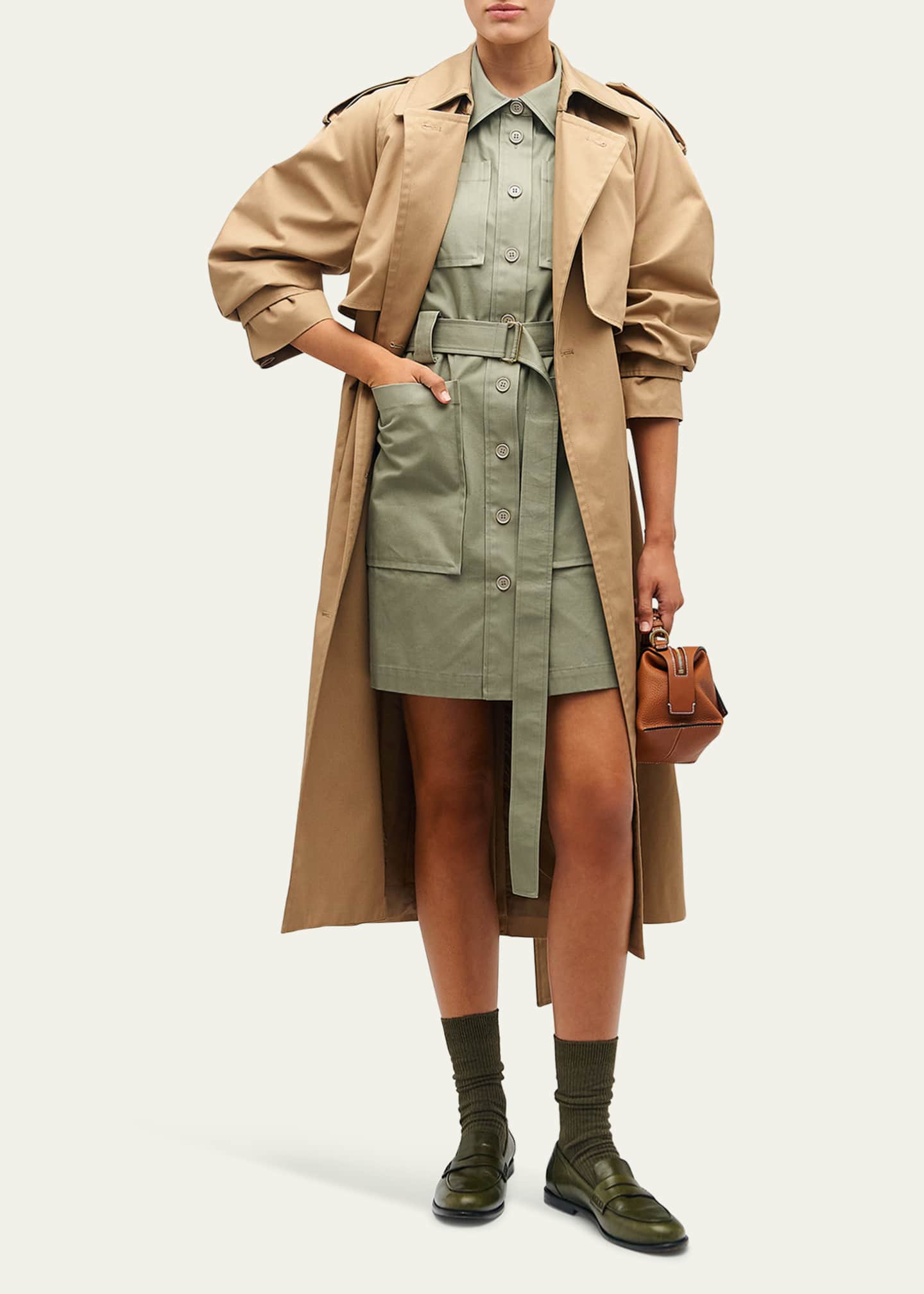 Oroton Mica Mini Zip Leather Crossbody Bag - Bergdorf Goodman