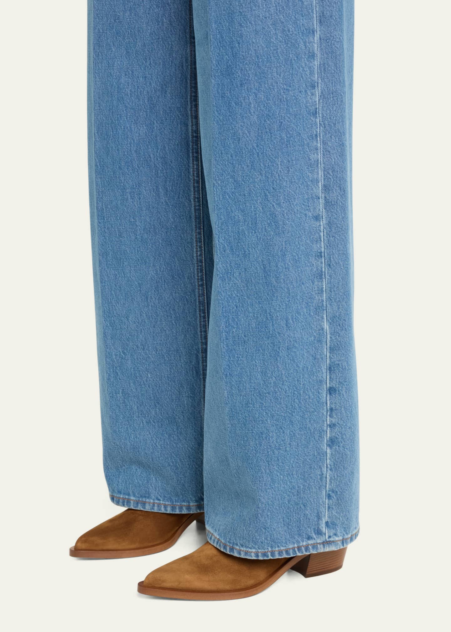 Wylie Suede Western Chelsea Booties