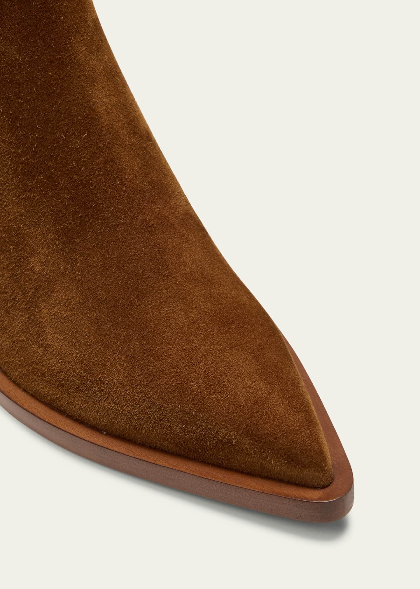 Wylie Suede Western Chelsea Booties