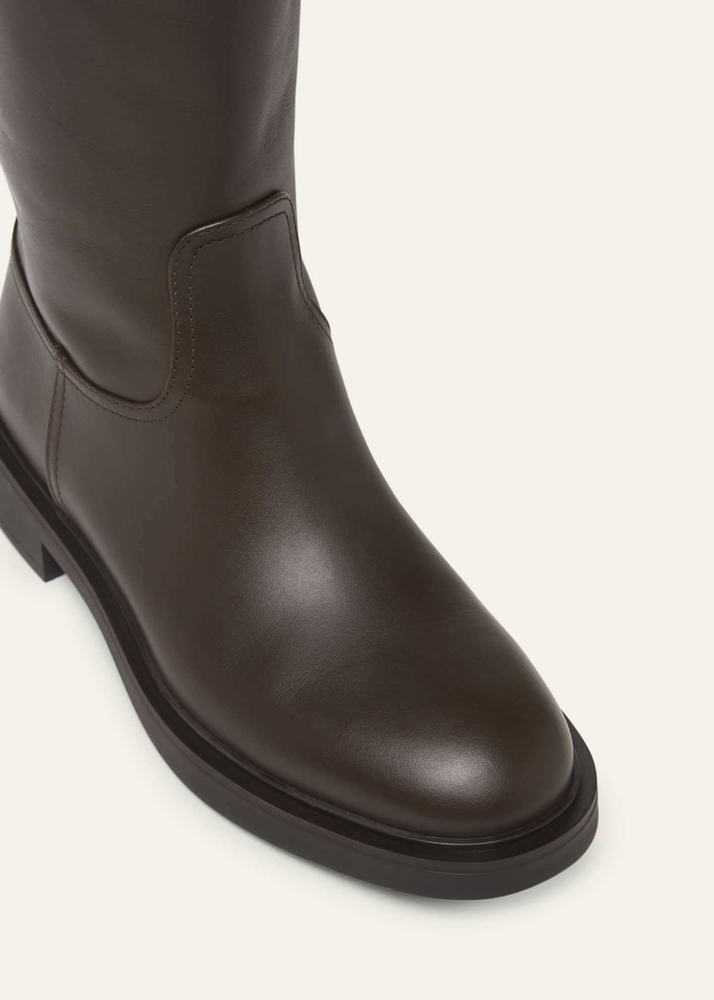 Gianvito Rossi Tall Leather Riding Boots - Bergdorf Goodman