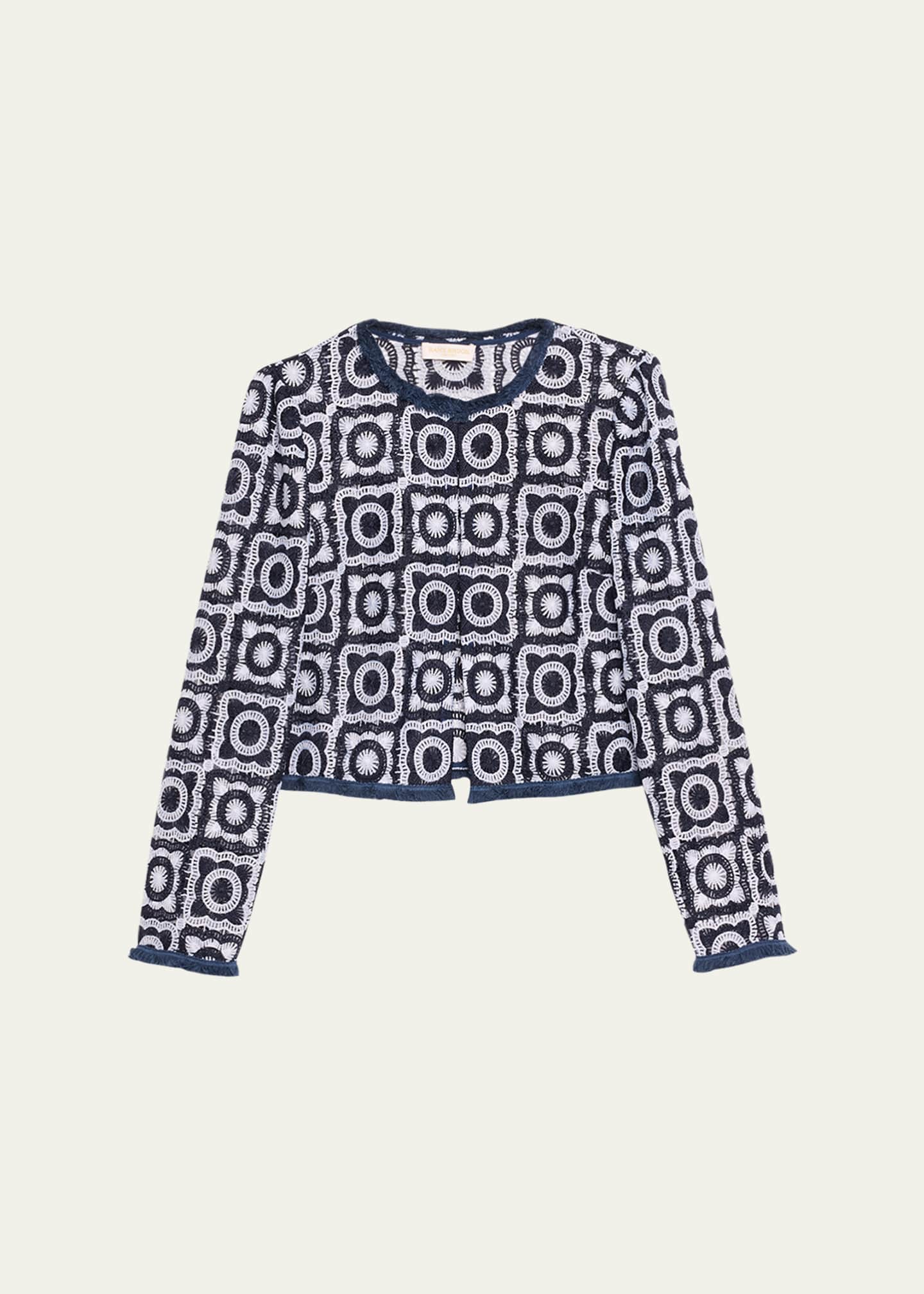 Ramy Brook Anacapri Daniella Crochet Jacket Image 1 of 5