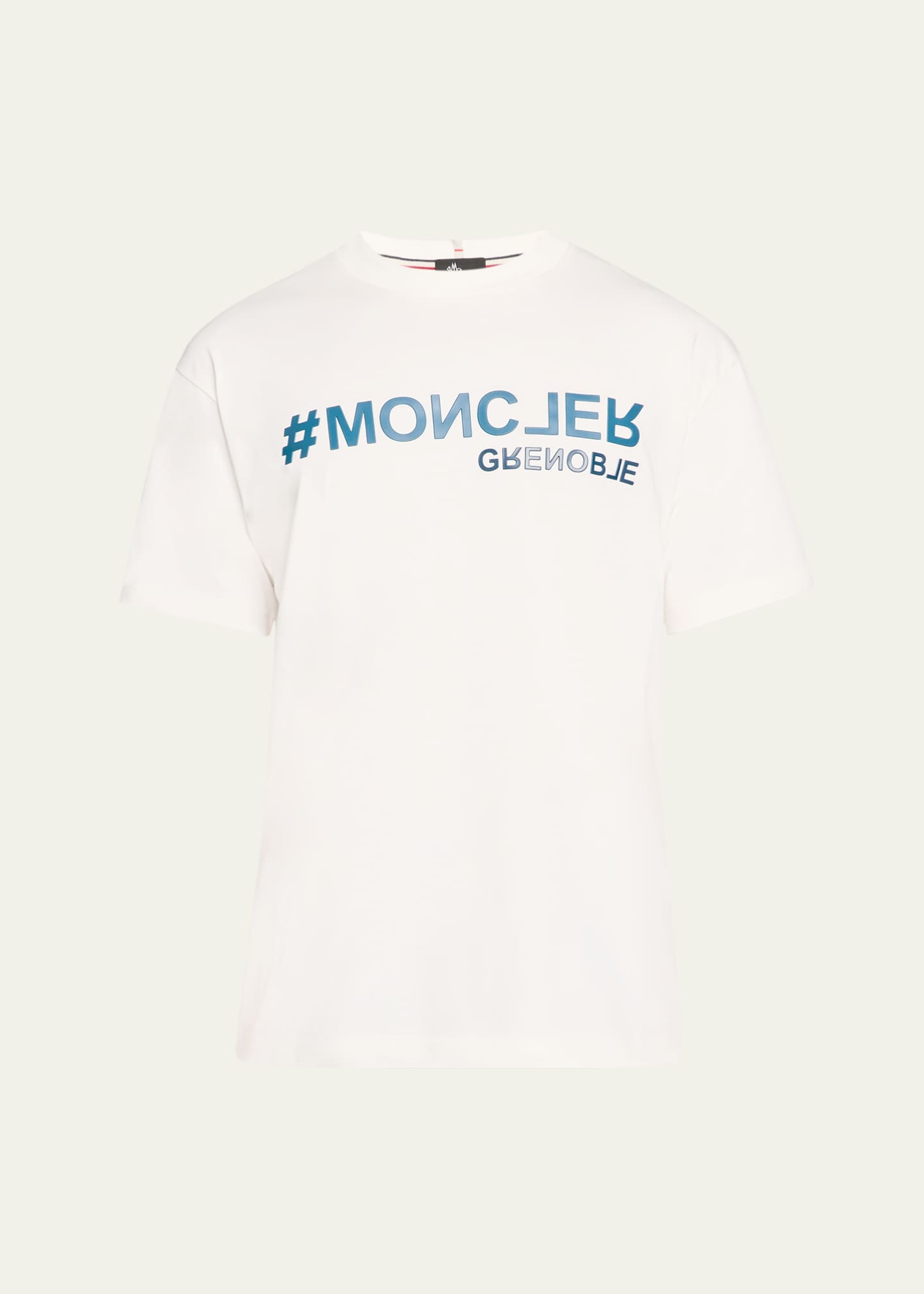 Moncler Grenoble Men's Raised Logo T-Shirt Image 1 of 5