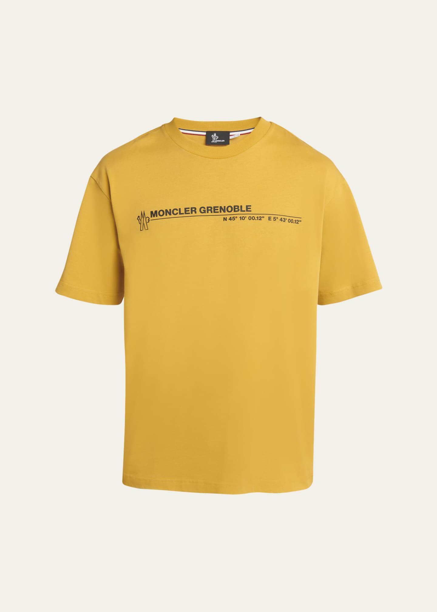 Moncler Grenoble Men's Coordinates Logo T-Shirt Image 1 of 5
