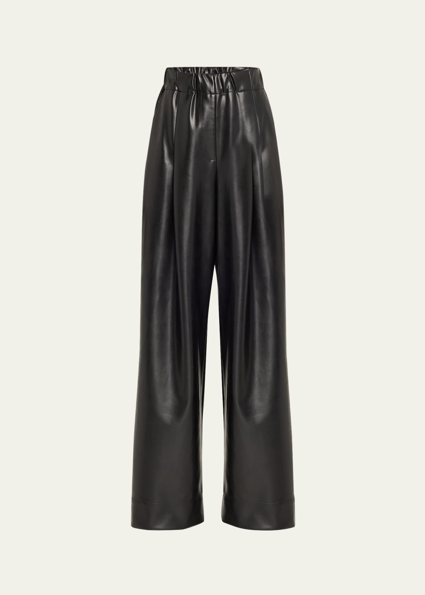 A.L.C. Jones Wide Leg Leather Pants