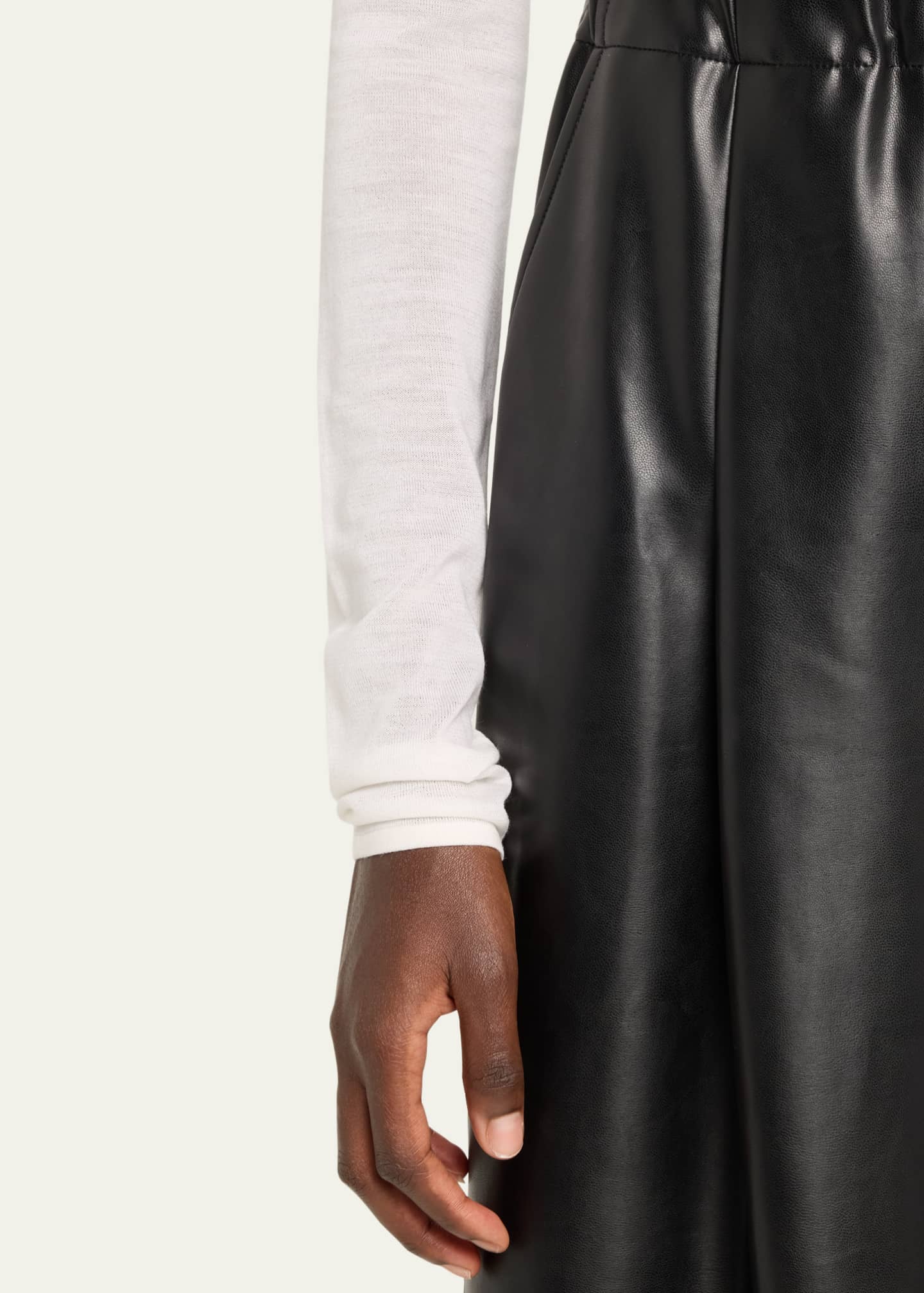 A.L.C. Jones Wide-Leg Leather Pants - Bergdorf Goodman