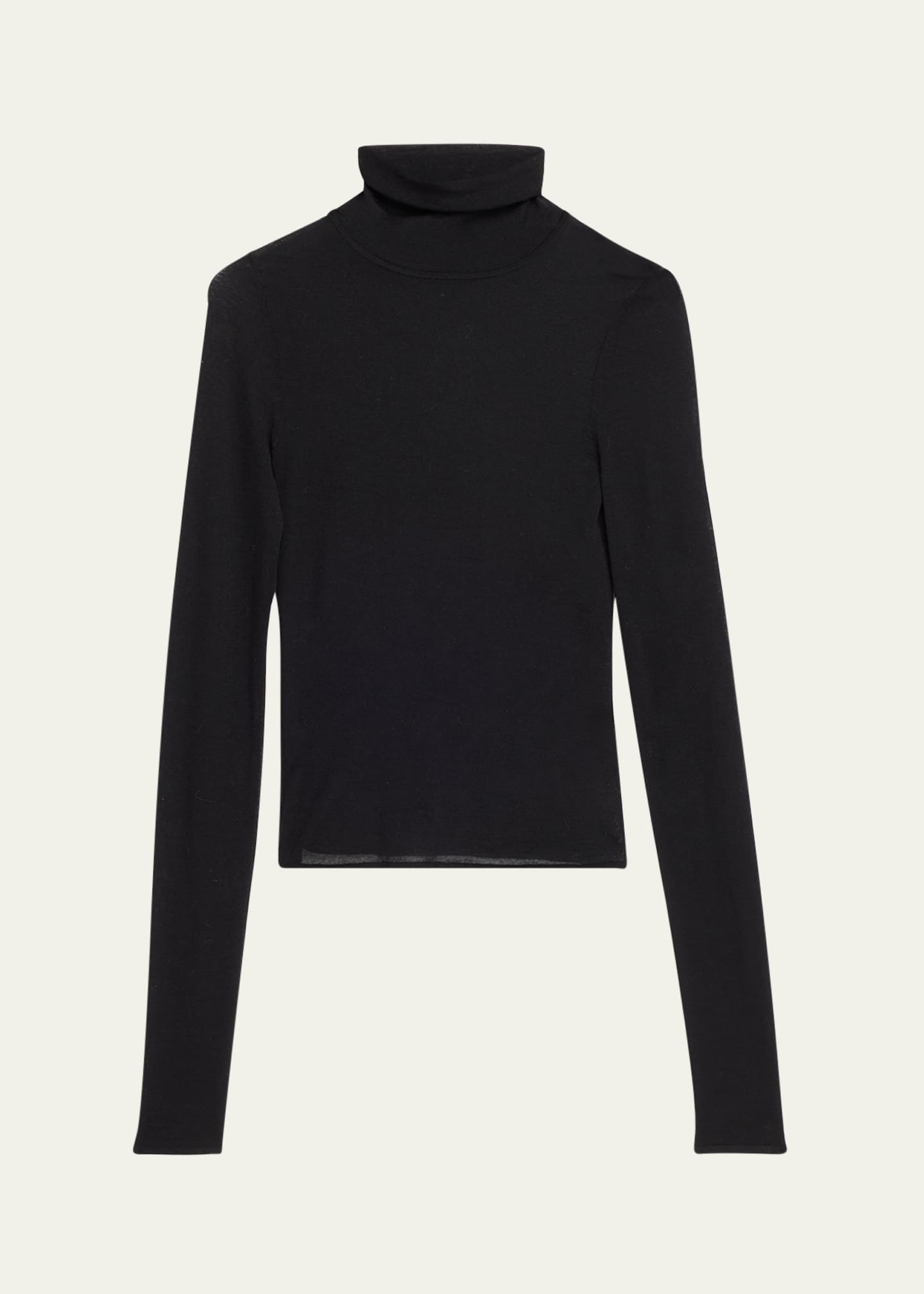 A.L.C. Hayes Fine Merino Turtleneck Top Bergdorf Goodman