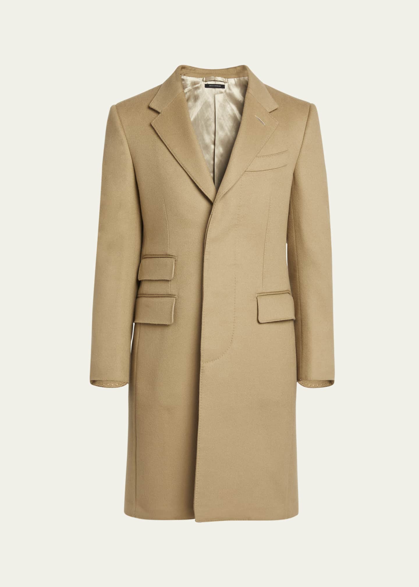 Cashmere topcoat discount
