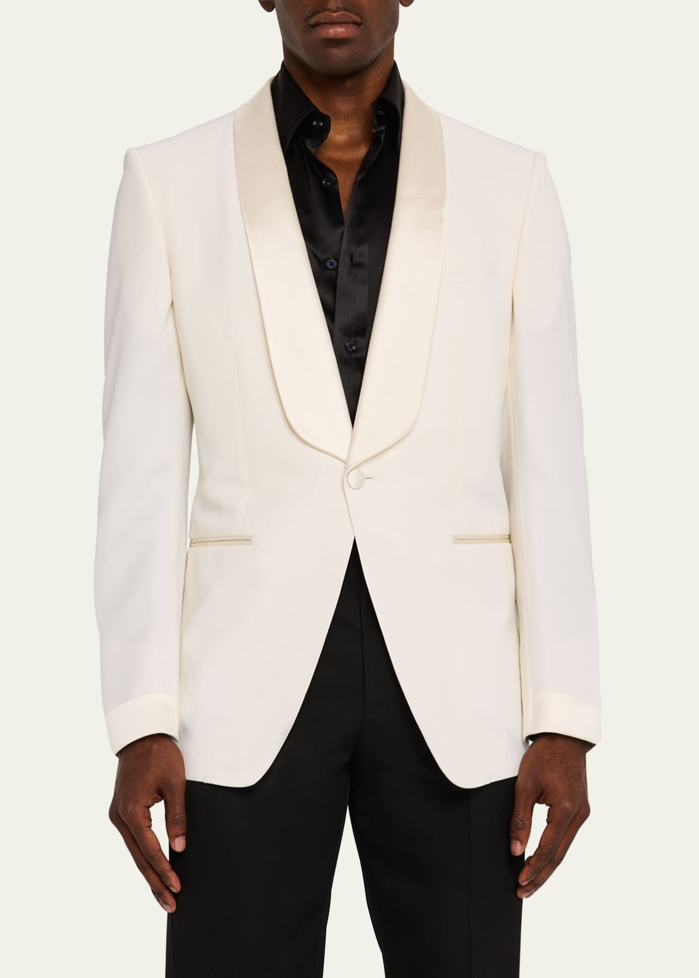 TOM FORD Men's O'Connor Shawl Evening Jacket Image 4 of 5