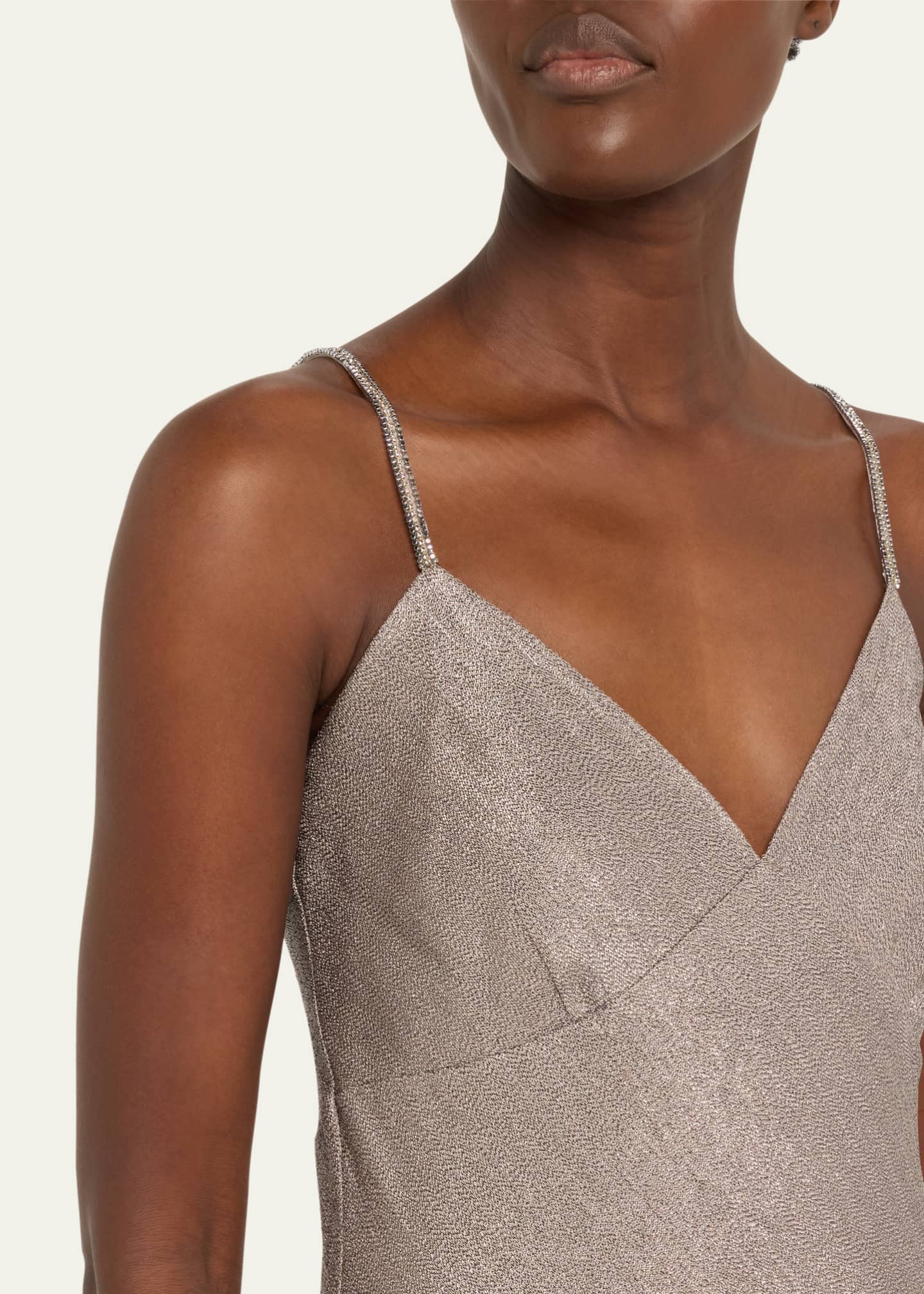 Ralph Lauren Collection Natalie Metallic Gown Image 5 of 5