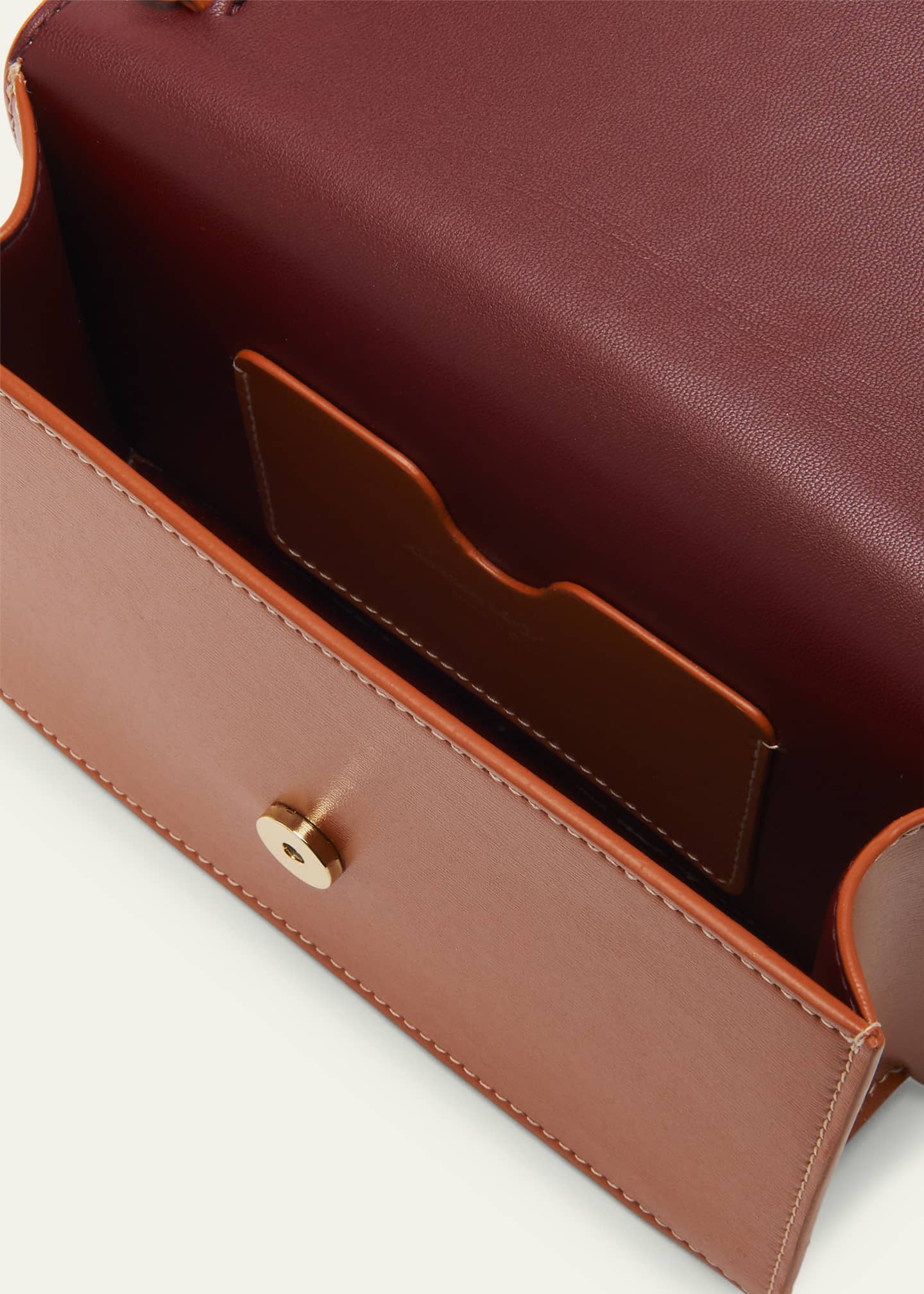 McQueen Small Skull Leather Crossbody Bag Image 4 of 5
