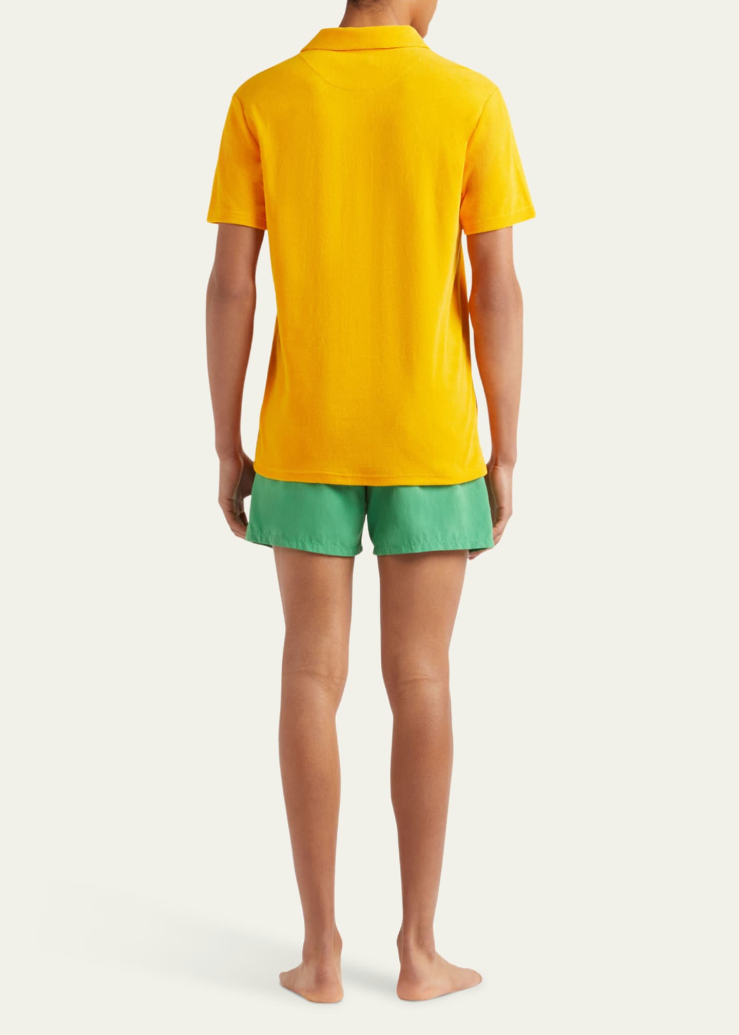 Vilebrequin Men's Organic Terry Polo Shirt Image 3 of 3