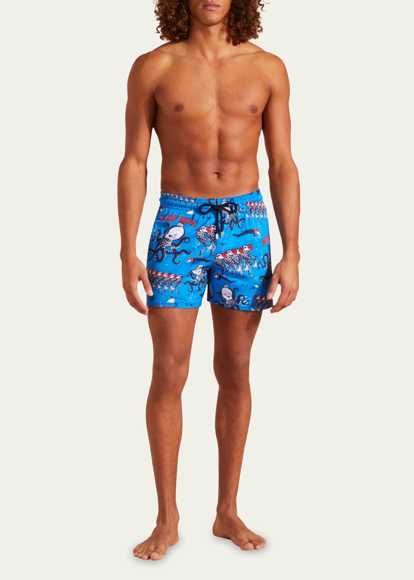 Vilebrequin Men's Merlu Rouge Swim Shorts Image 2 of 3