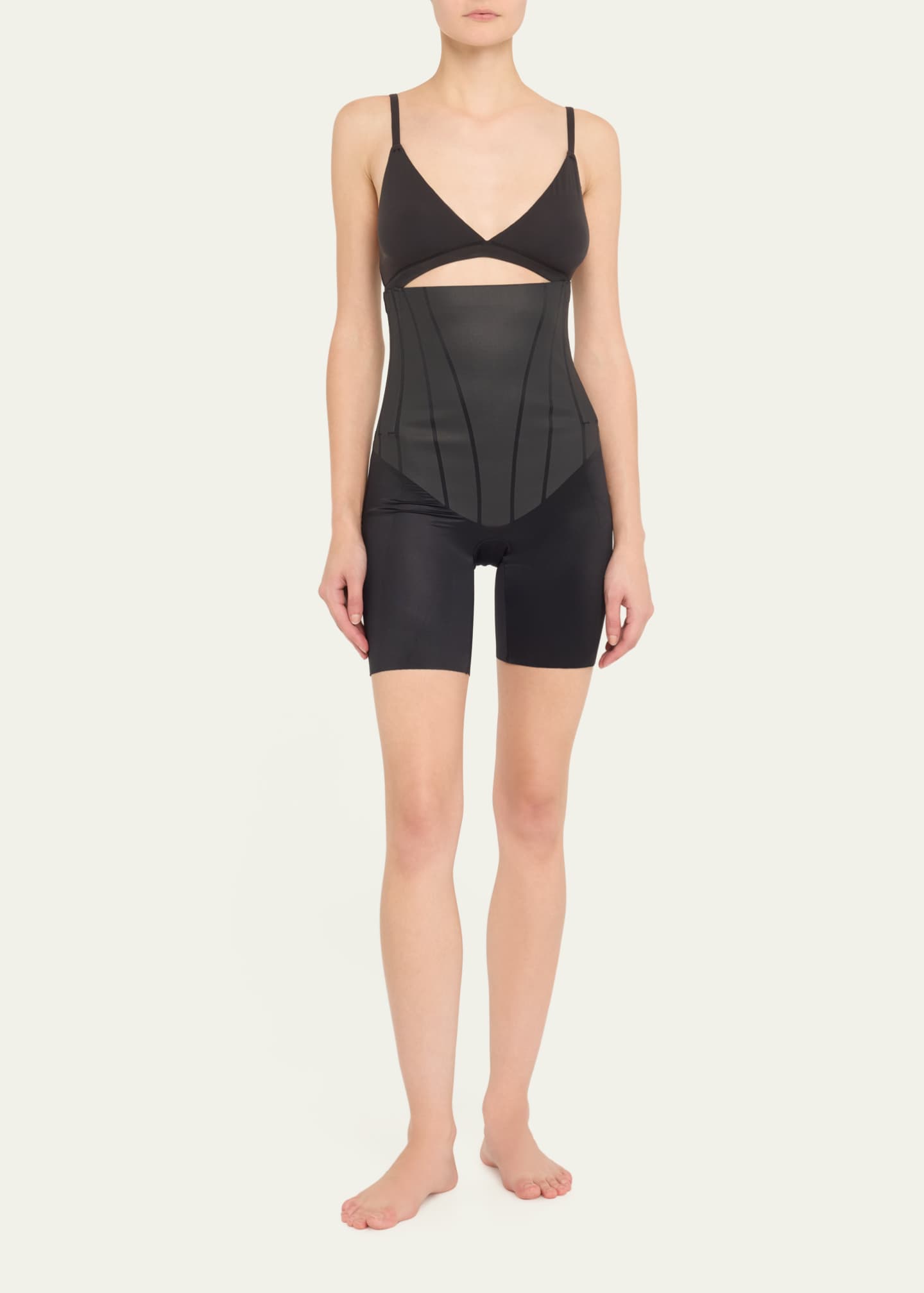 Spanx Ultra-Sculpt Mid-Thigh Shaping Shorts Image 2 of 4