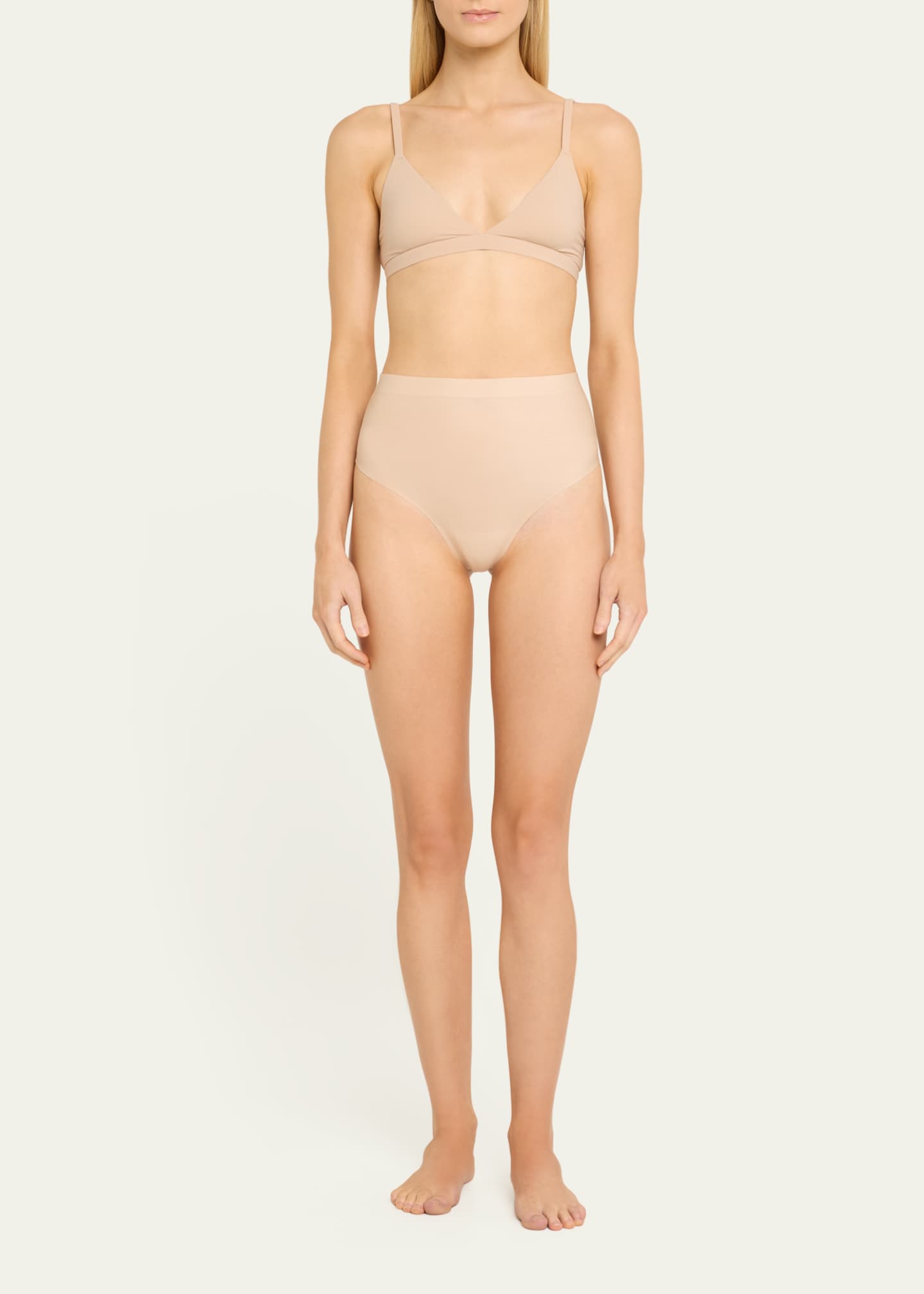 Spanx Sheer Power High-Rise Shaping Thong Image 2 of 4
