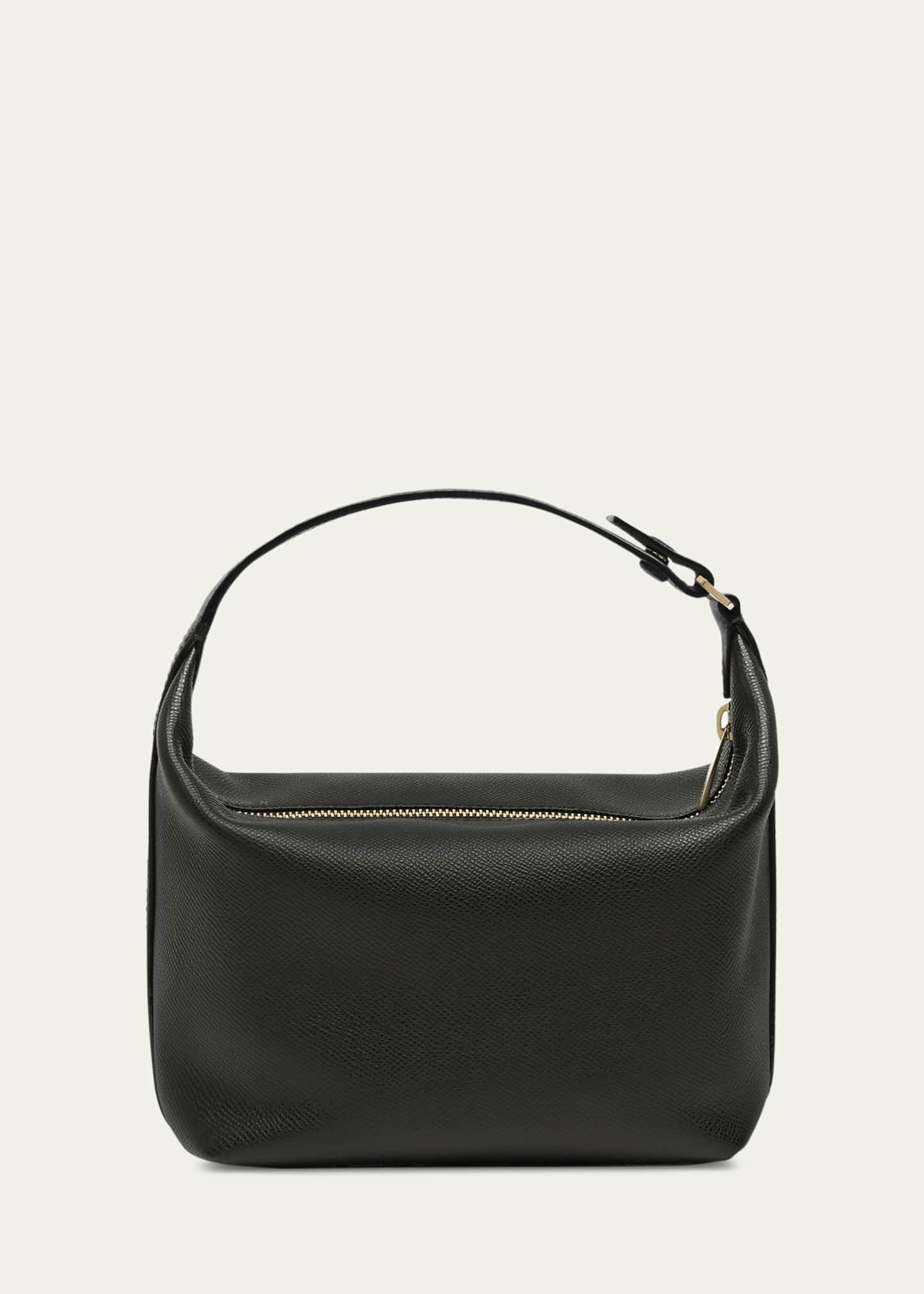 Valextra Mochi Pouch Calfskin Top-Handle Bag Image 3 of 6