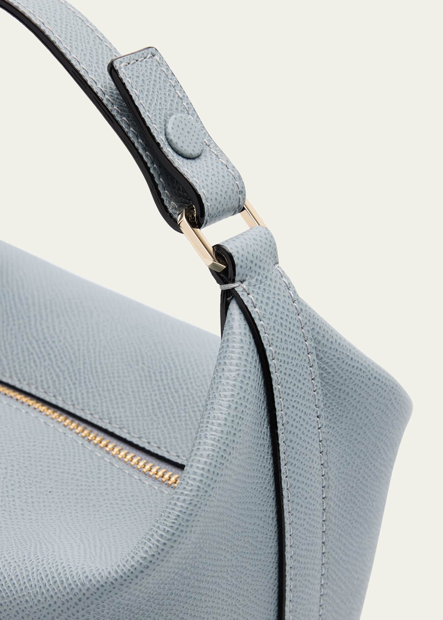 Valextra Mochi Pouch Calfskin Top-Handle Bag Image 6 of 6