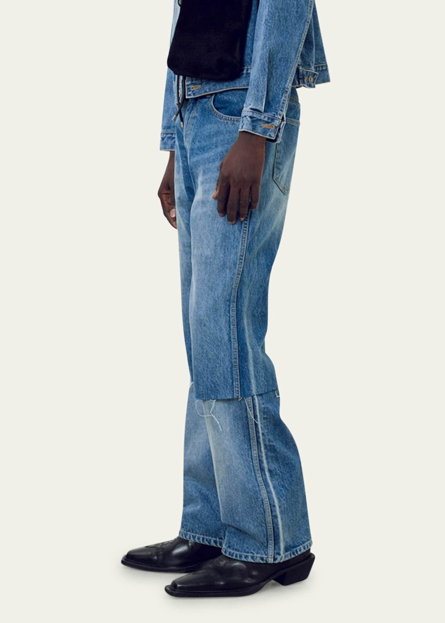 TONYWACK Layered Straight-Leg Jeans Image 3 of 4