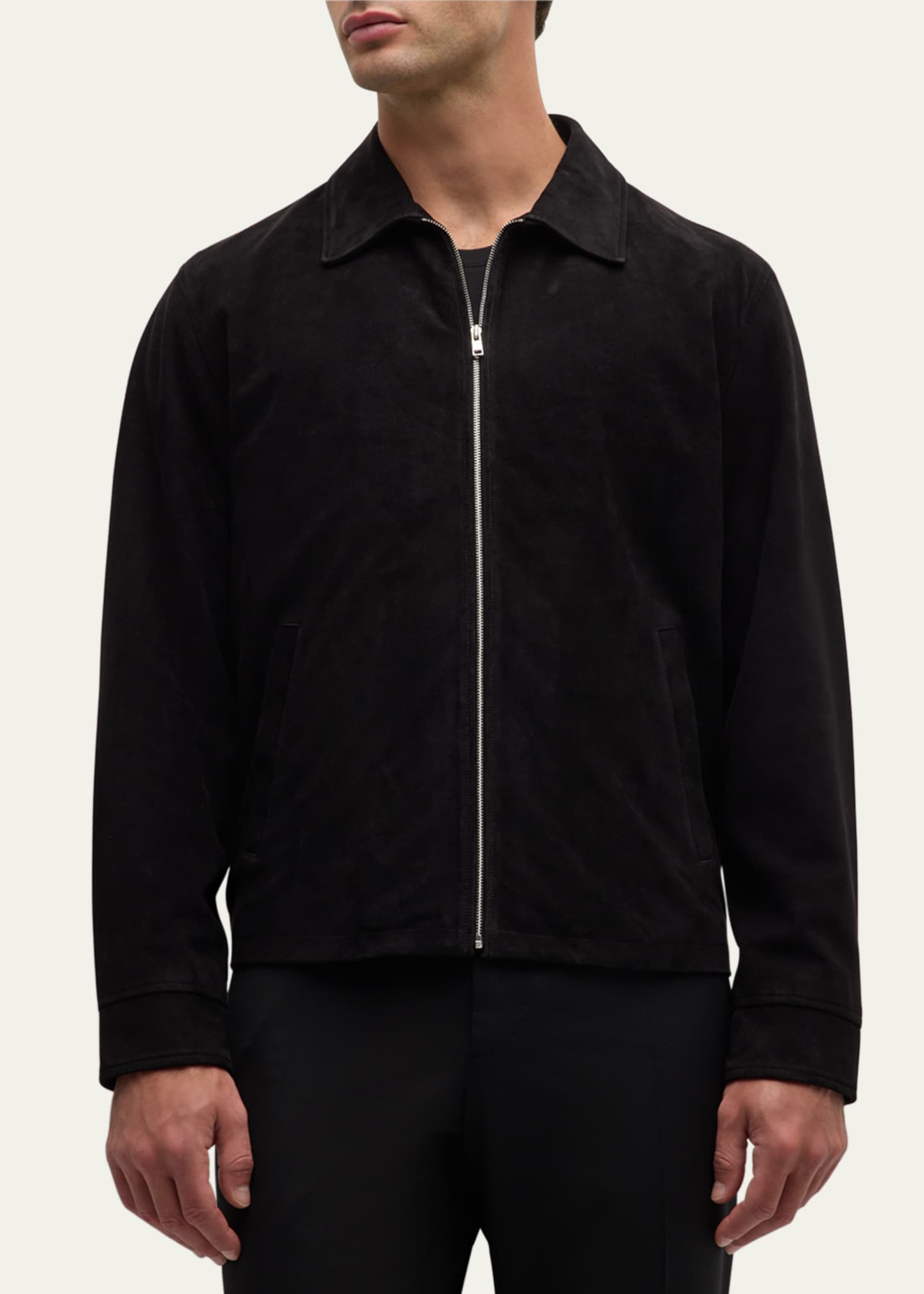 Theory ブルゾン Theory Men's Hazelton Leather Blouson Jacket - Bergdorf Goodman