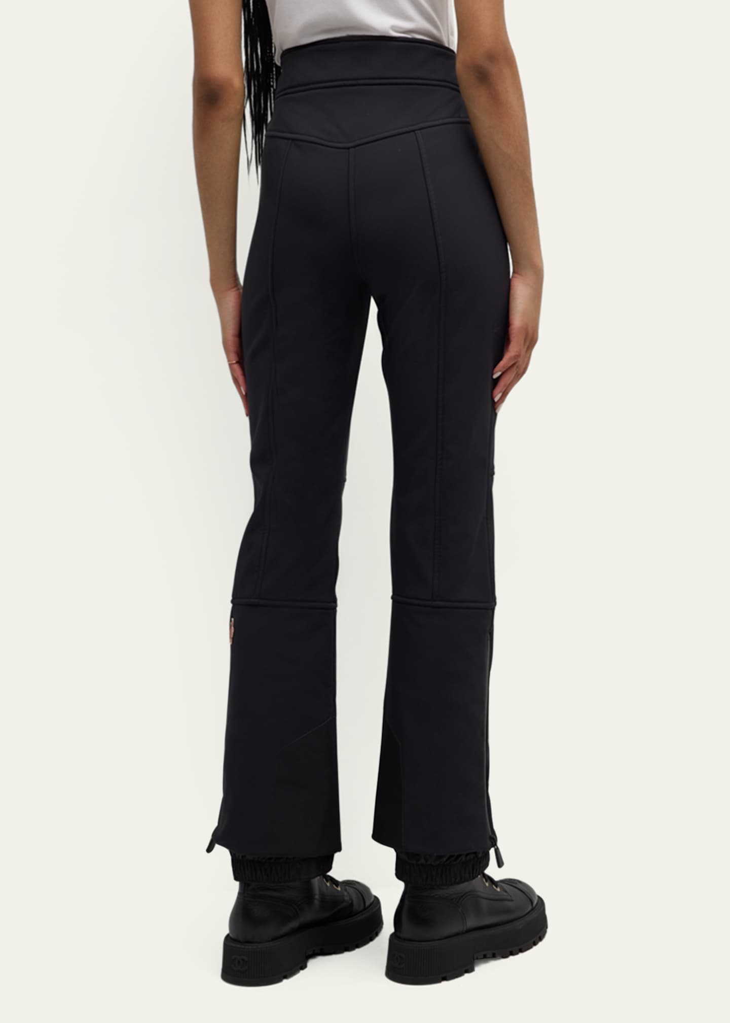 Moncler Grenoble Stretch Fitted Ski Trousers Image 3 of 5