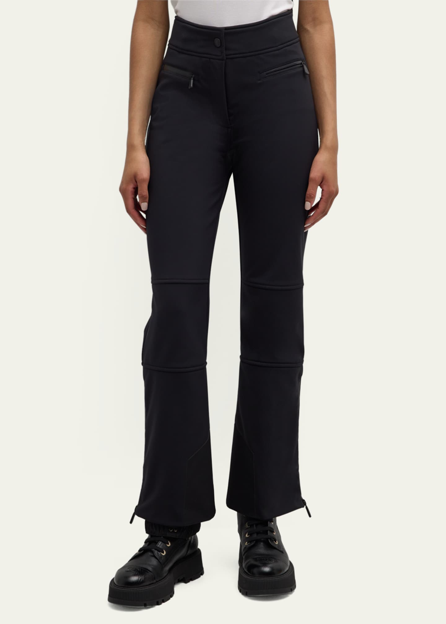 Moncler Grenoble Stretch Fitted Ski Trousers Image 4 of 5