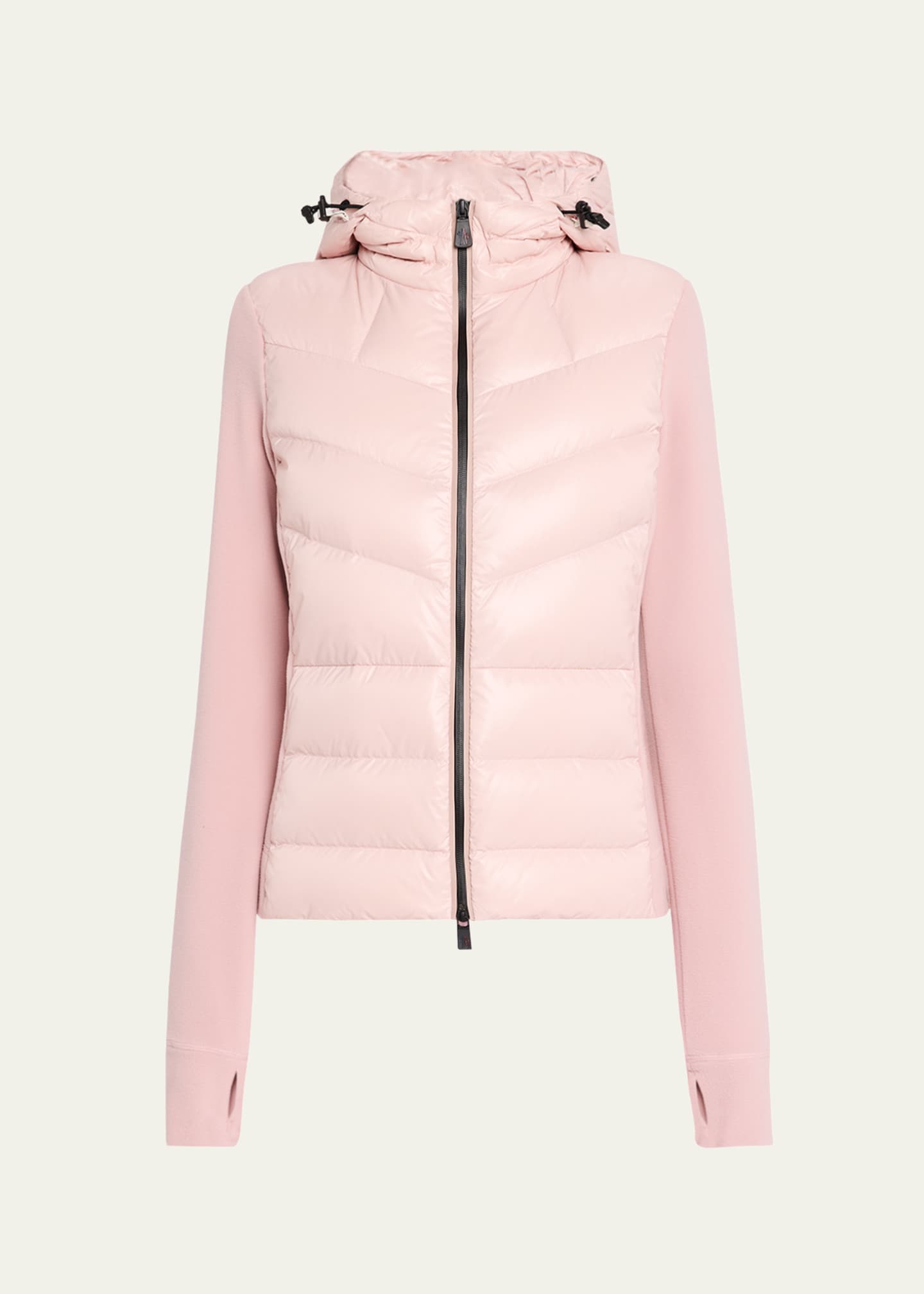 Moncler Grenoble Puffer Polar Fleece Zip-Up Cardigan Image 1 of 5