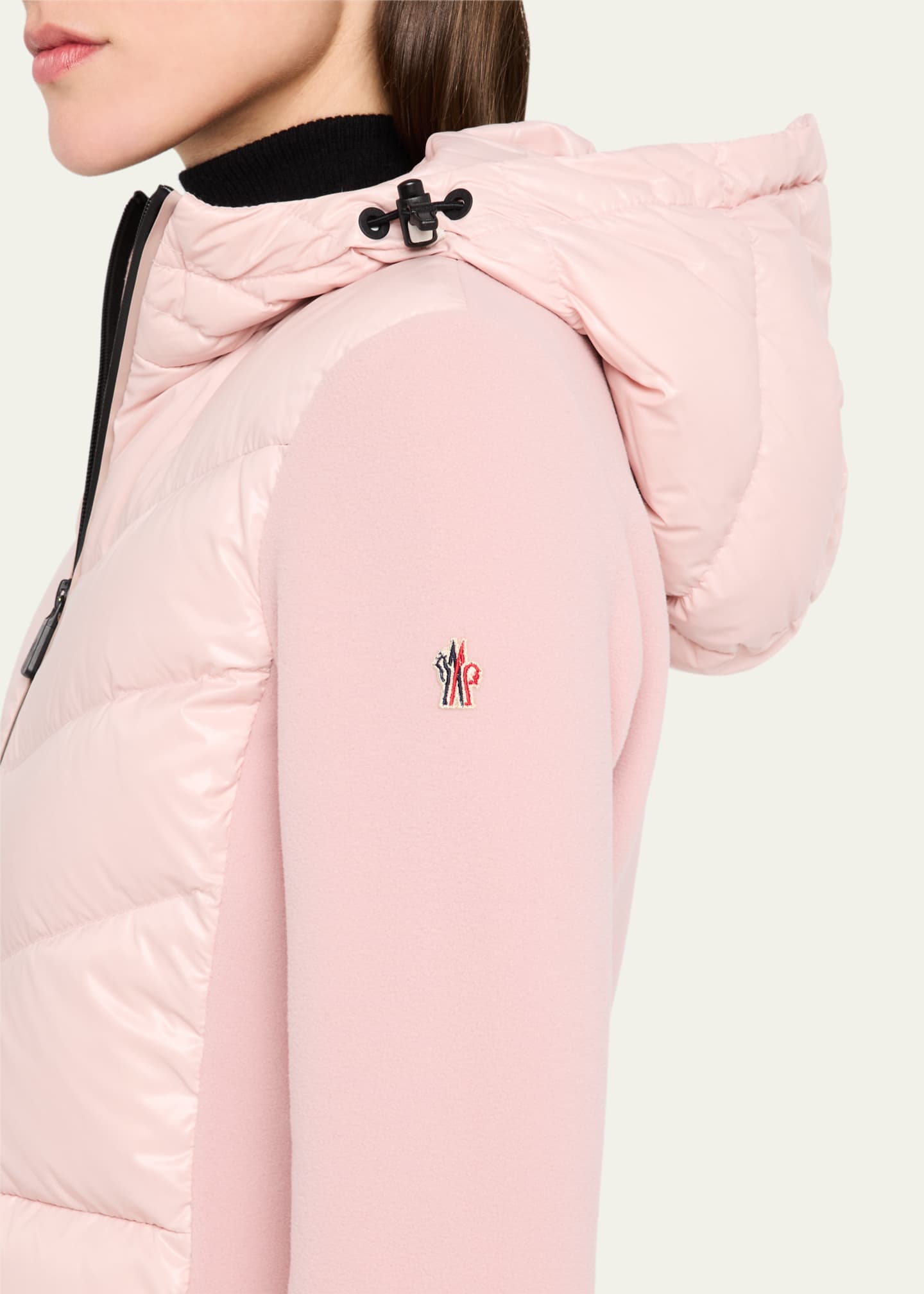 Moncler Grenoble Puffer Polar Fleece Zip-Up Cardigan Image 5 of 5
