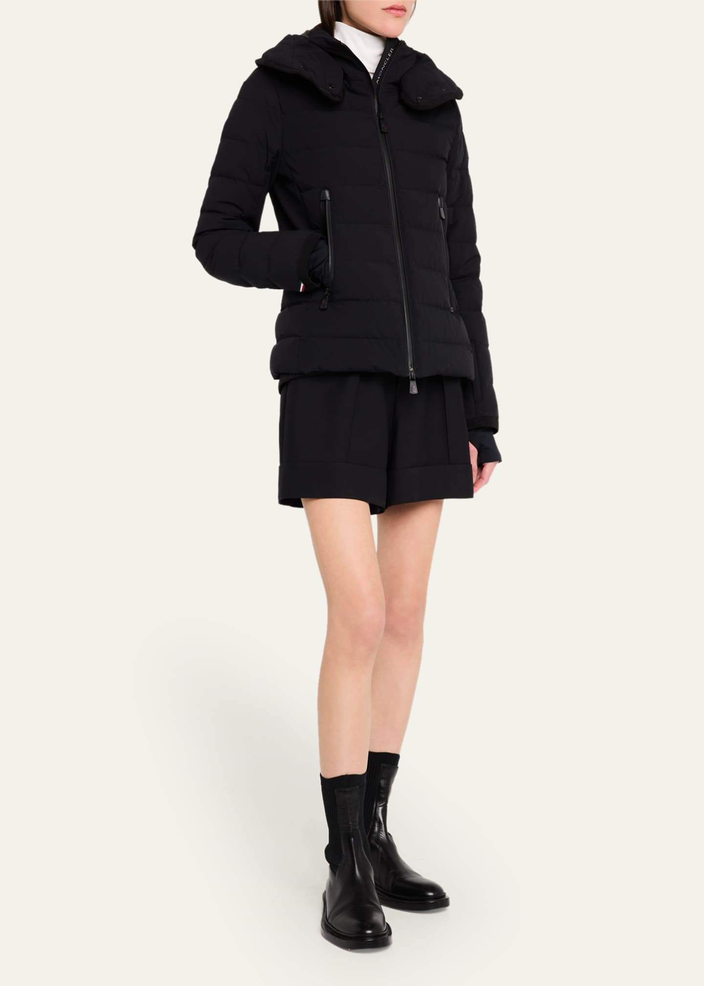 Moncler Grenoble Lamoura Hooded Down Ski Jacket Image 2 of 5