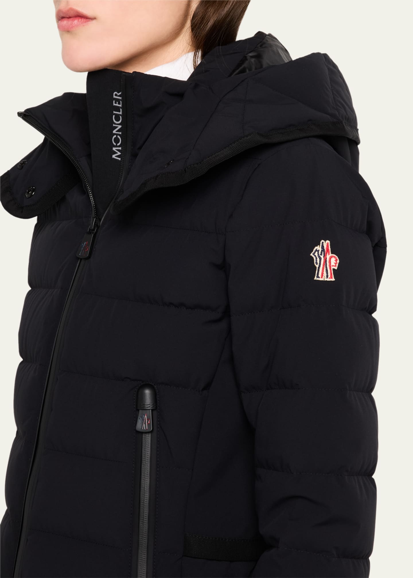 Moncler Grenoble Lamoura Hooded Down Ski Jacket Image 5 of 5