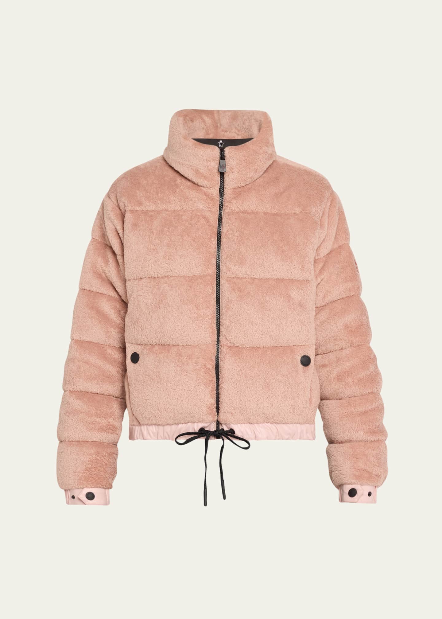 ☆MONCLER GRENOBLE☆ ベルベットダウンジャケット・Ayse♪ Moncler Grenoble Ayse Polartec Velvet Fleece Bomber Jacket