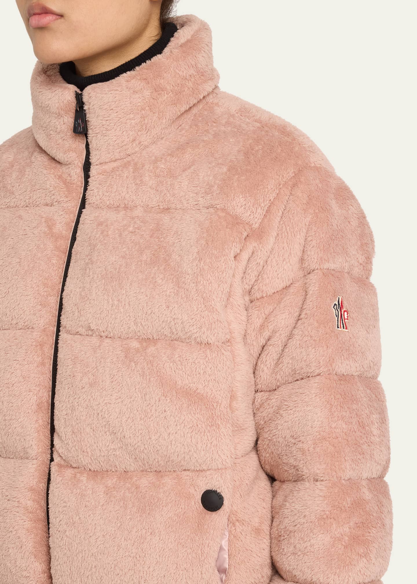 ☆MONCLER GRENOBLE☆ ベルベットダウンジャケット・Ayse♪ Moncler Grenoble Ayse Polartec Velvet Fleece Bomber Jacket