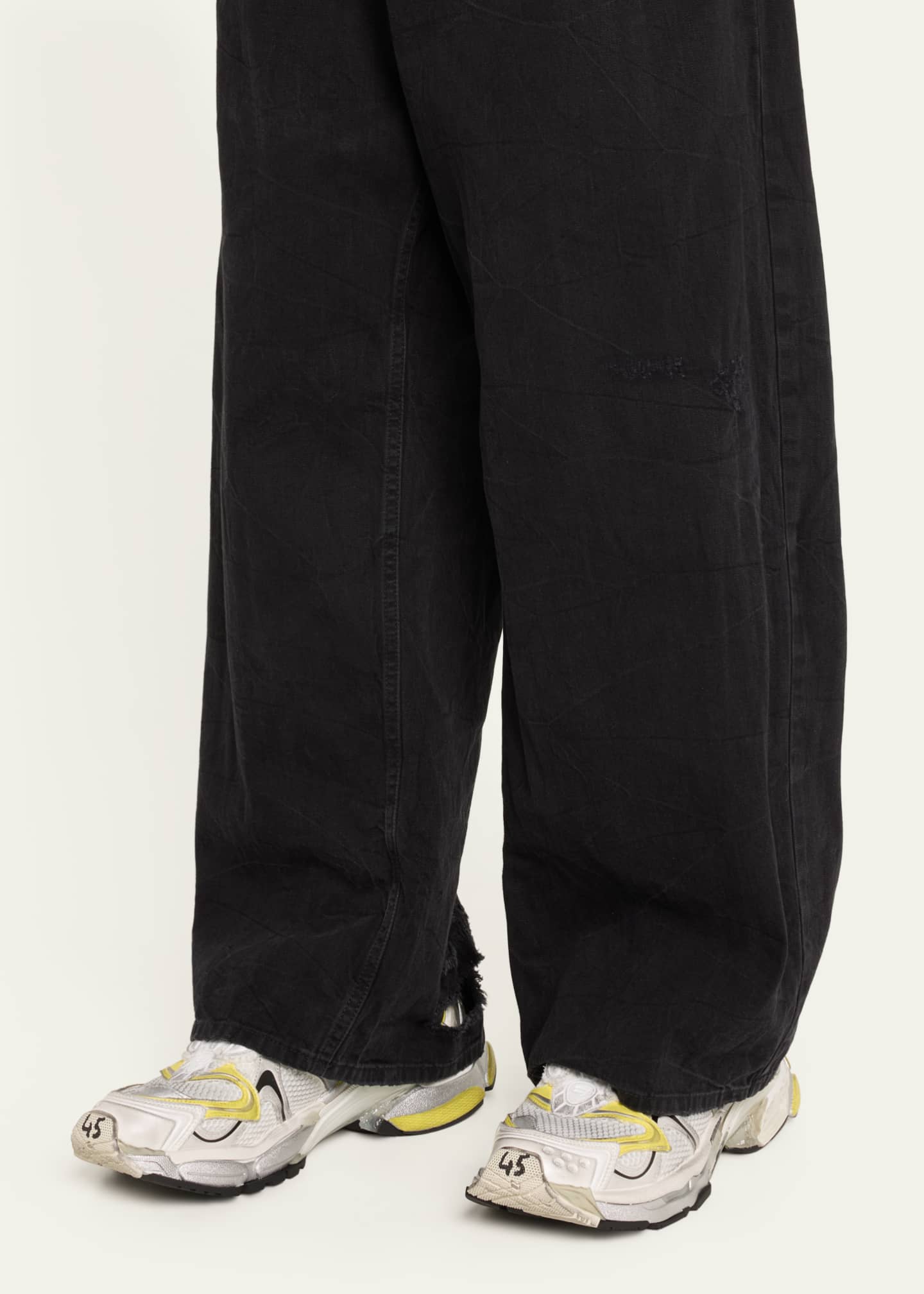 Balenciaga Men's Mesh Runner 2 Sneakers Image 2 of 6